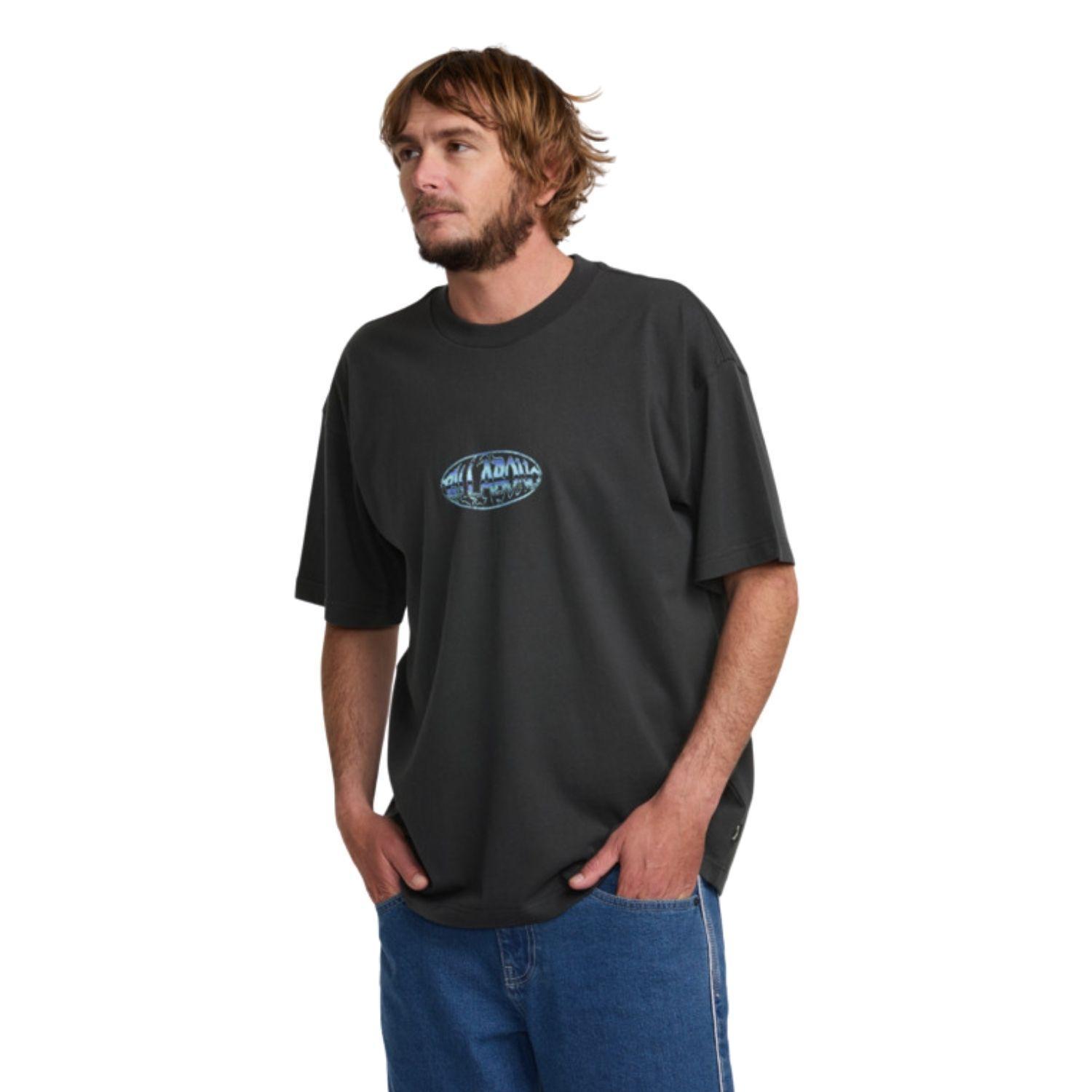 Billabong Identity Og Ss Erkek Siyah Tişört