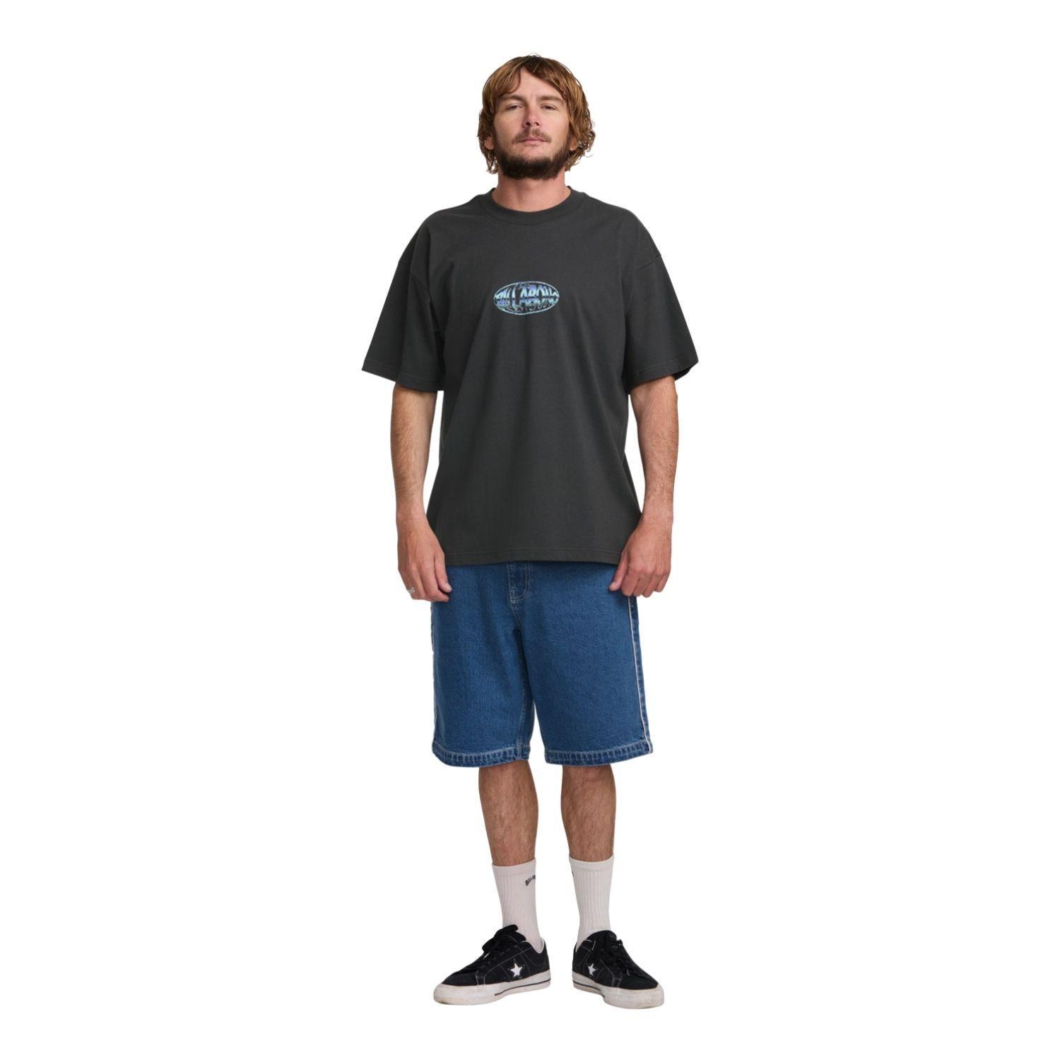 Billabong Identity Og Ss Erkek Siyah Tişört