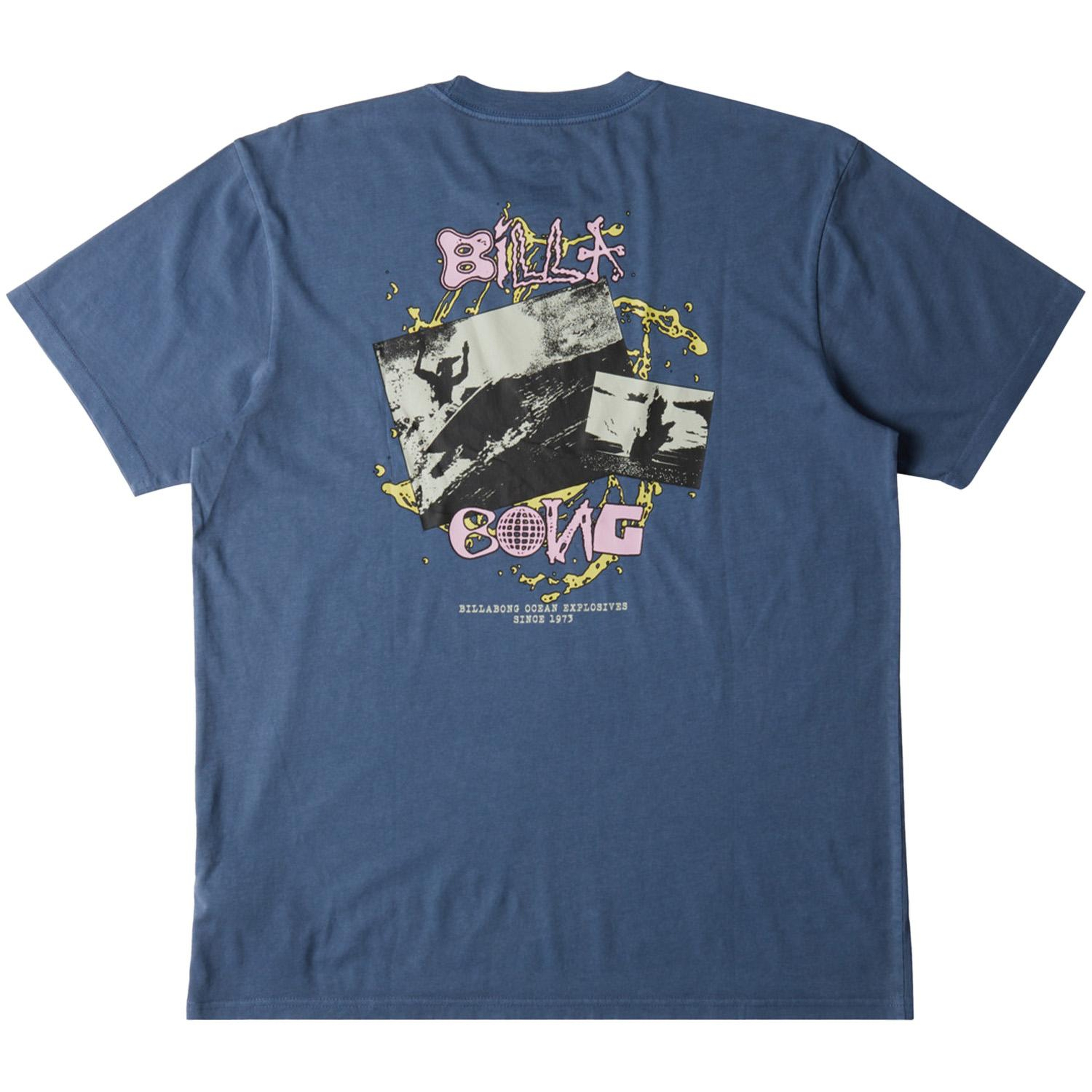 Billabong High Tide Tees Erkek Mavi Tişört