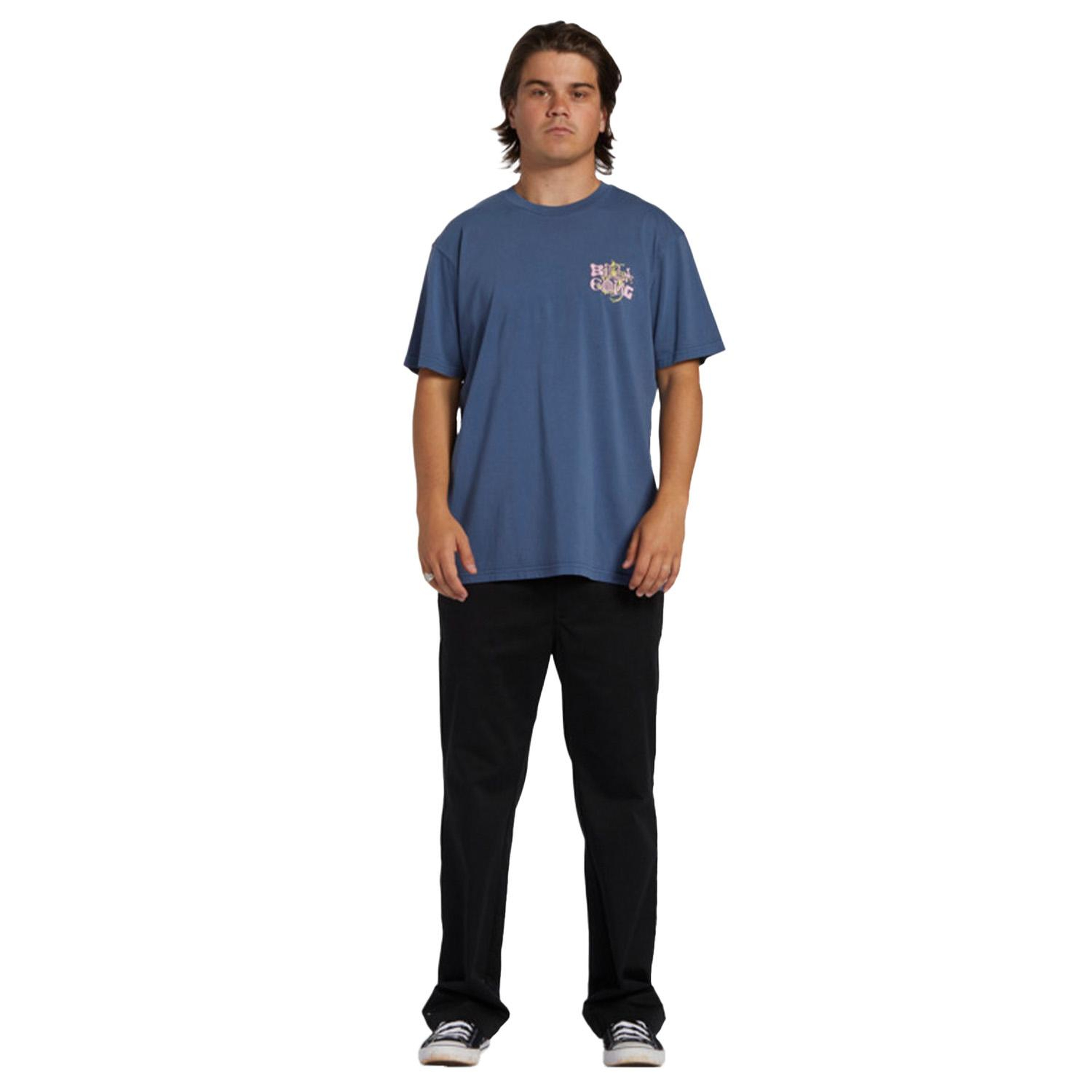 Billabong High Tide Tees Erkek Mavi Tişört