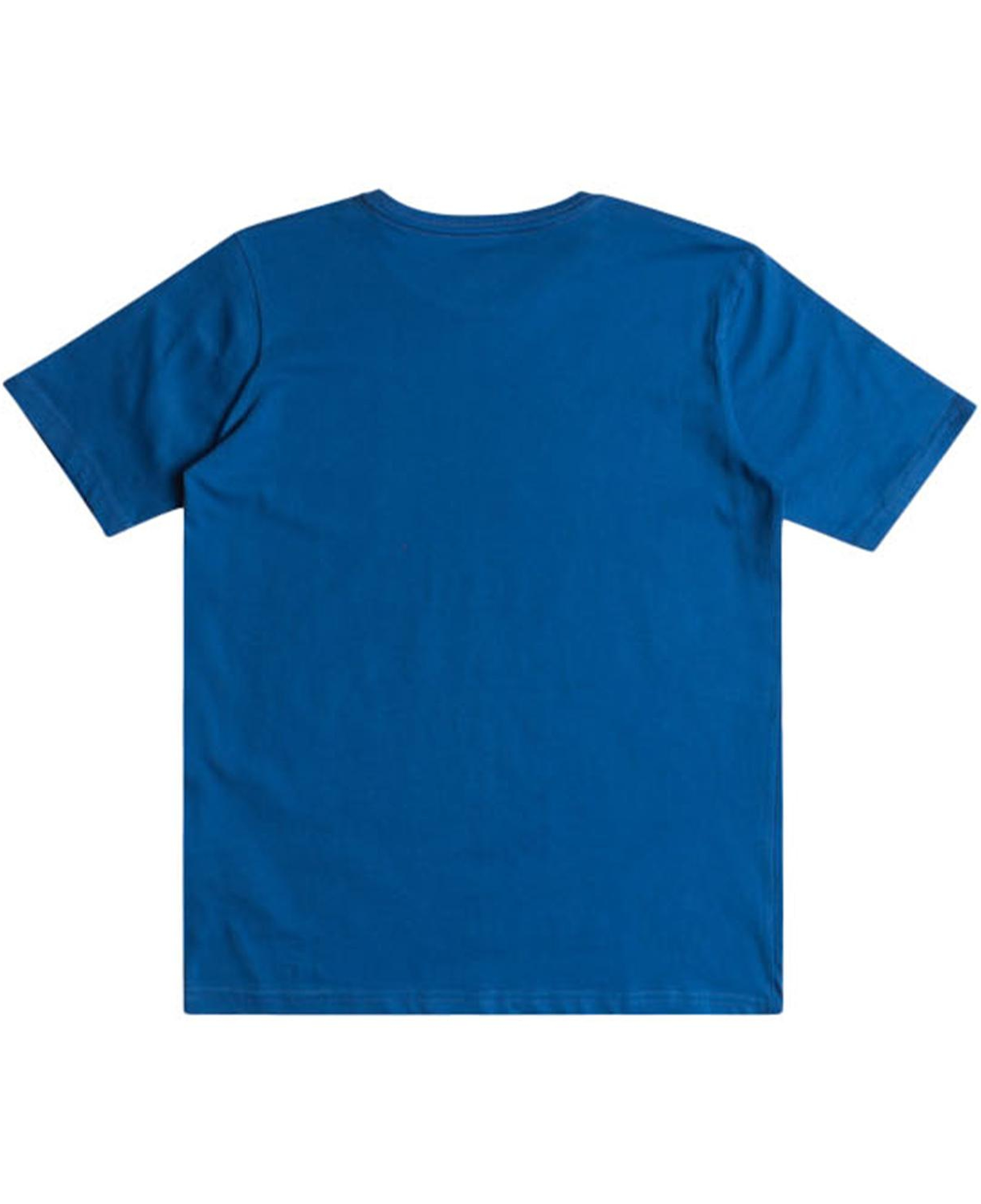Quiksilver Comp Logo Yth Erkek Çocuk Mavi Tişört