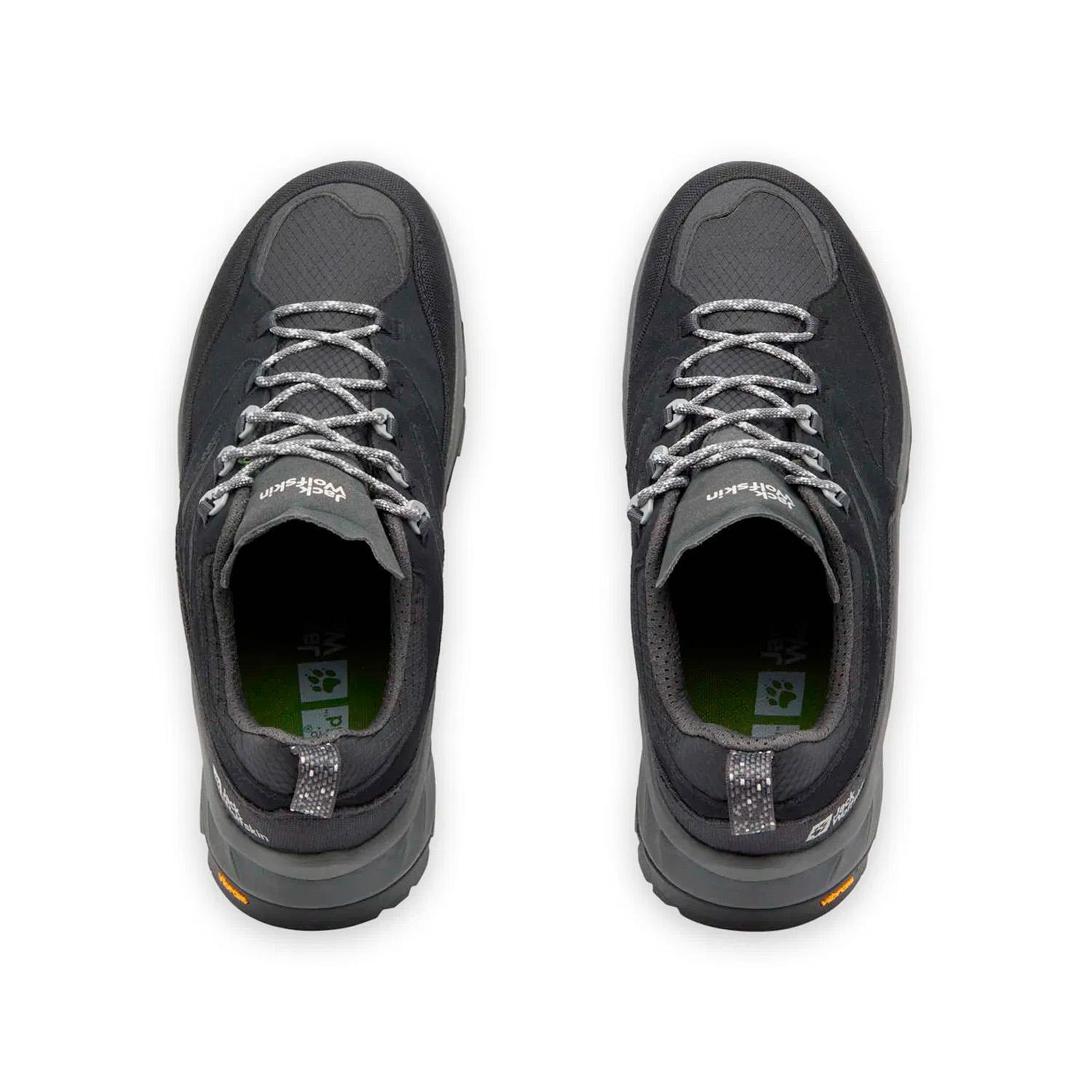 Jack Wolfskin Cyrox Texapore Low Erkek Gri Outdoor Ayakkabı
