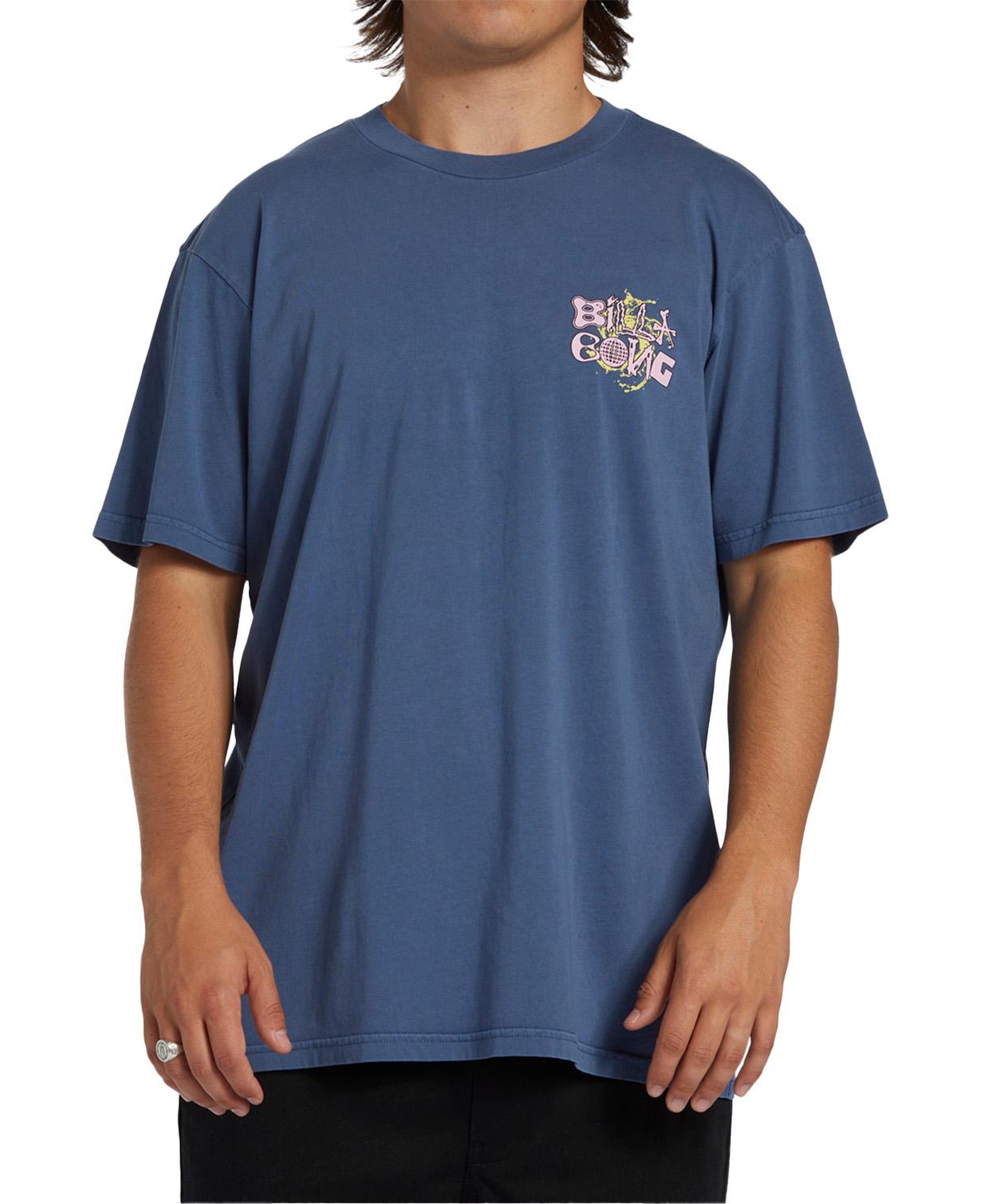 Billabong High Tide Tees Erkek Mavi Tişört