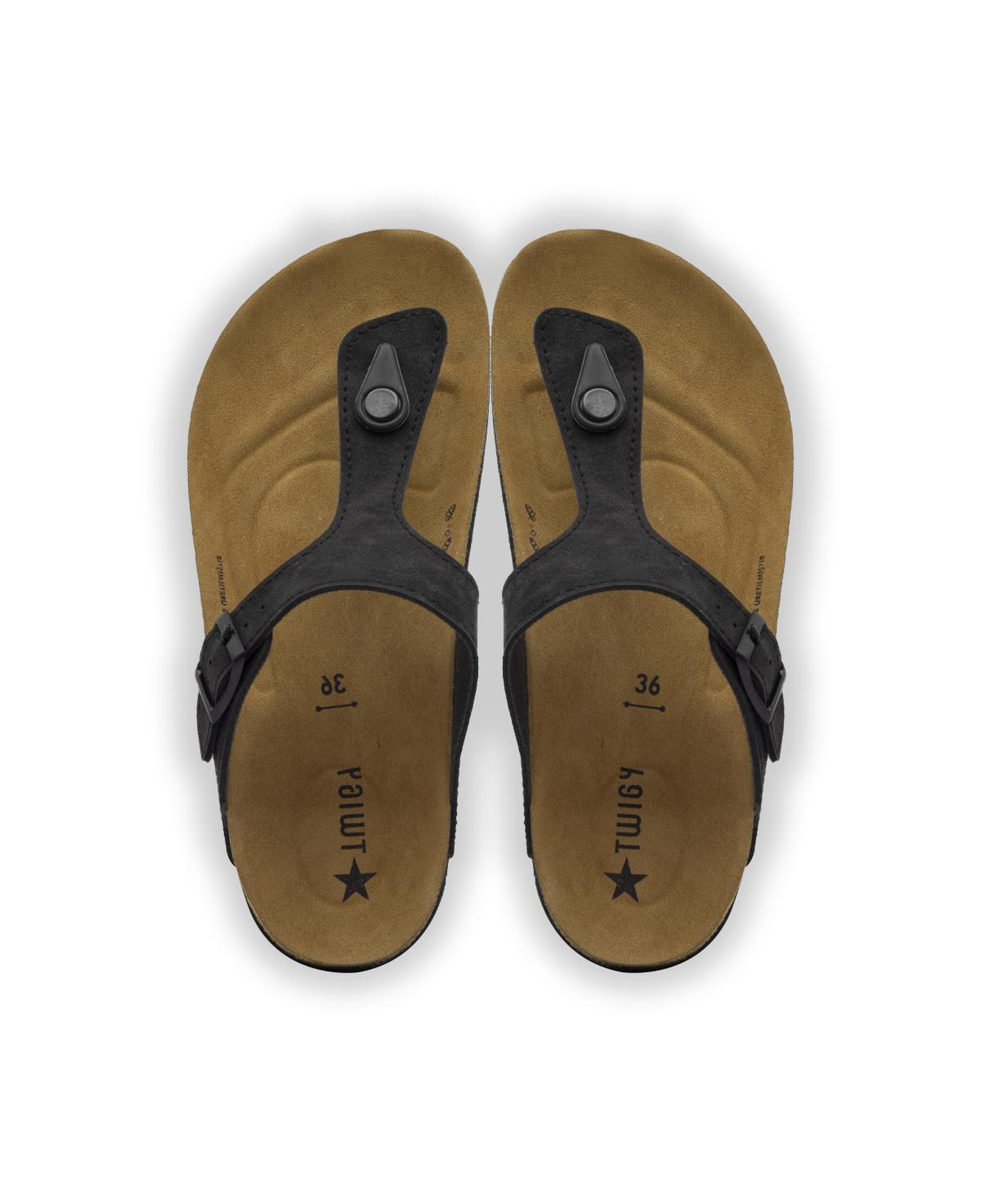 Mada Kadın Parmak Arası Terlik Siyah 36/40