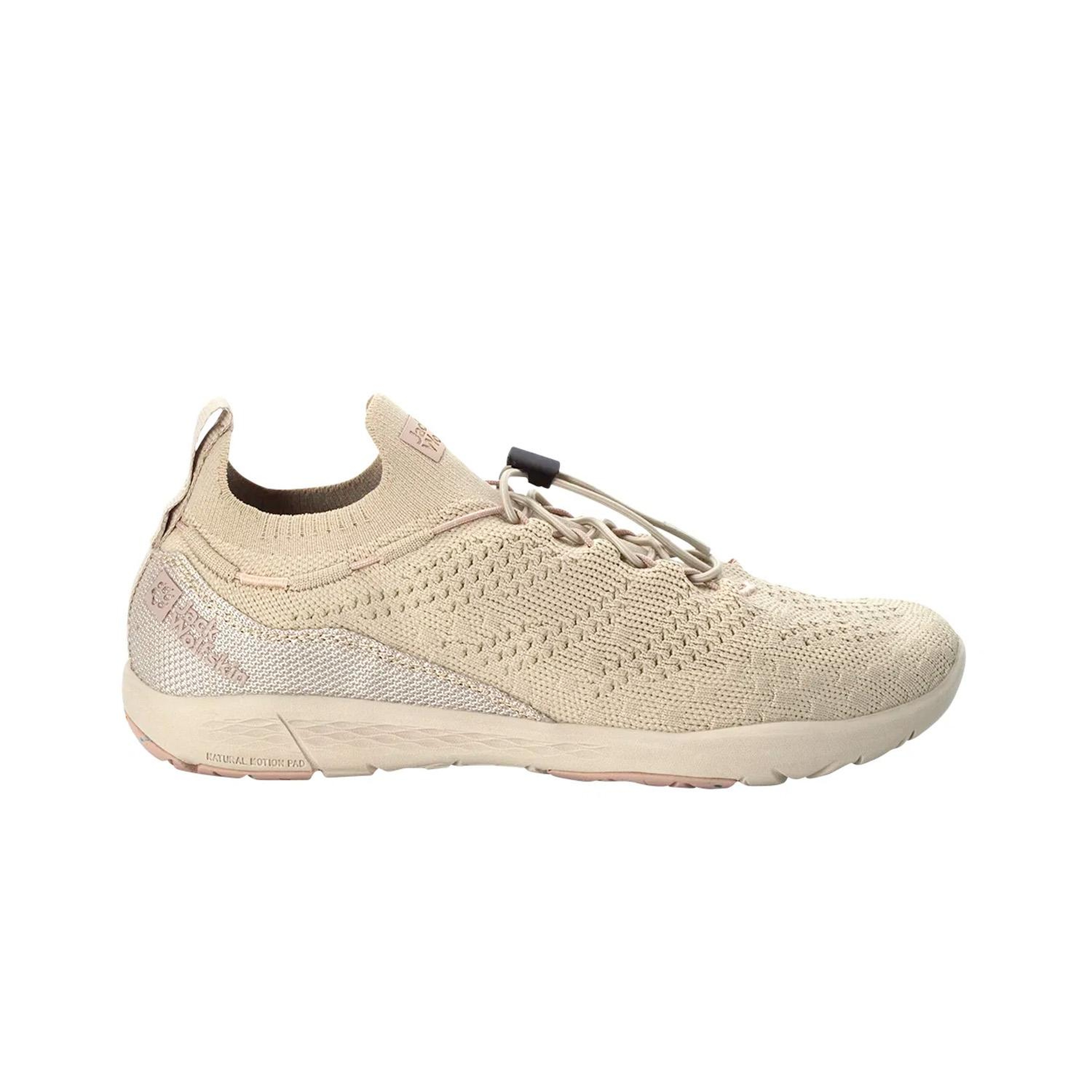 Jack Wolfskin Kadın Outdoor Ayakkabı Spirit Knit Low Bej