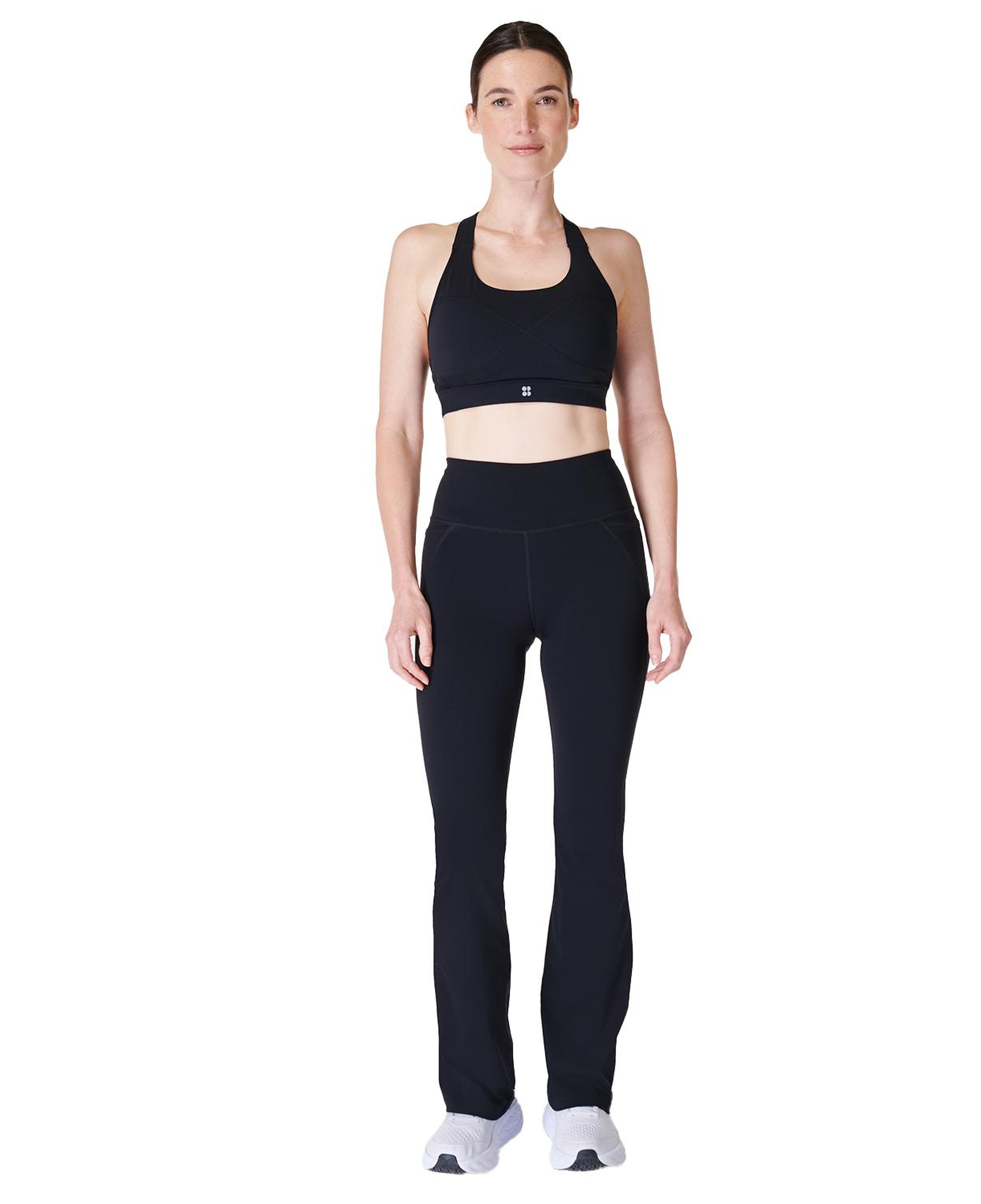 Sweaty Betty Power 32 Workout Boot Cut 2.0 Kadın Siyah Pantolon