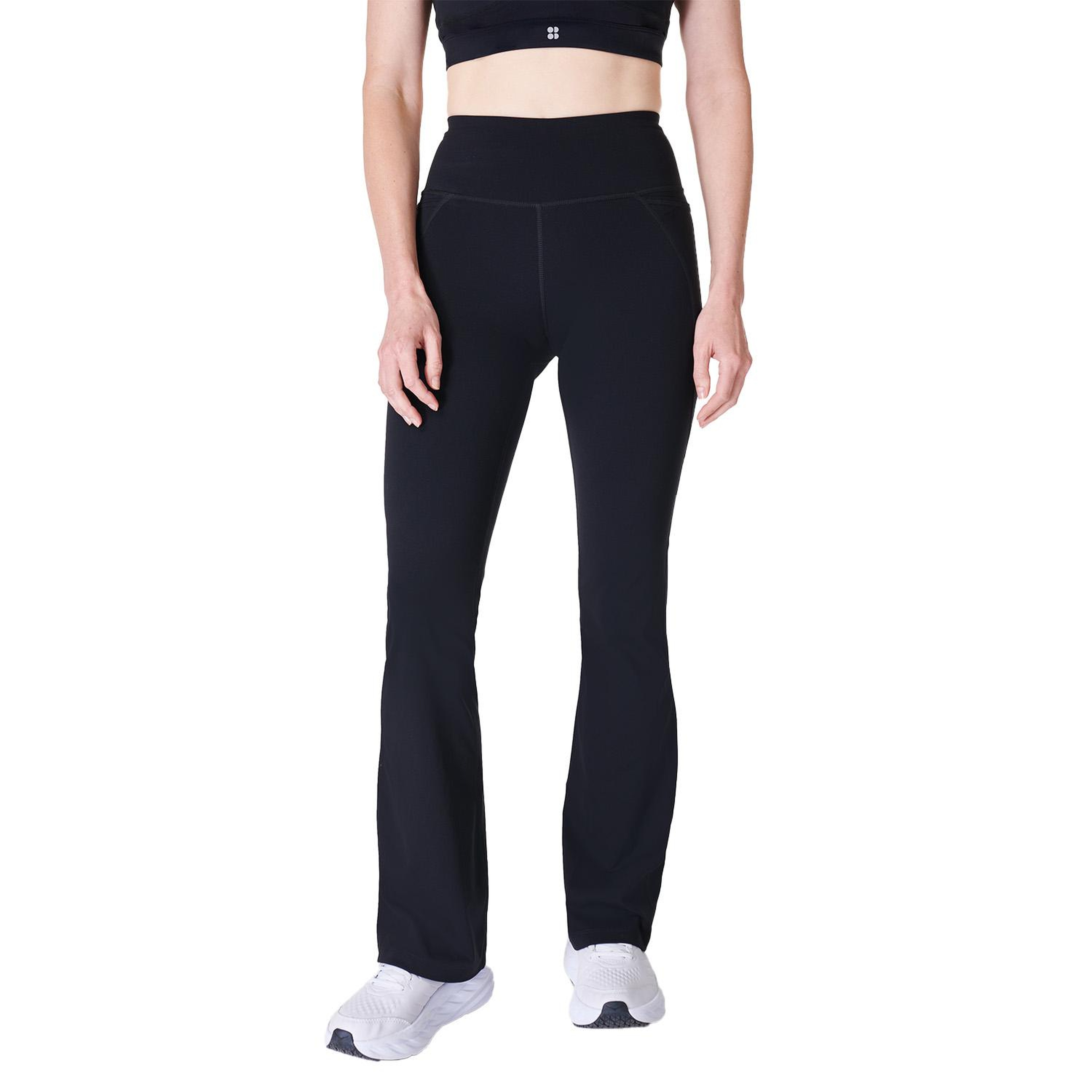 Sweaty Betty Power 32 Workout Boot Cut 2.0 Kadın Siyah Pantolon
