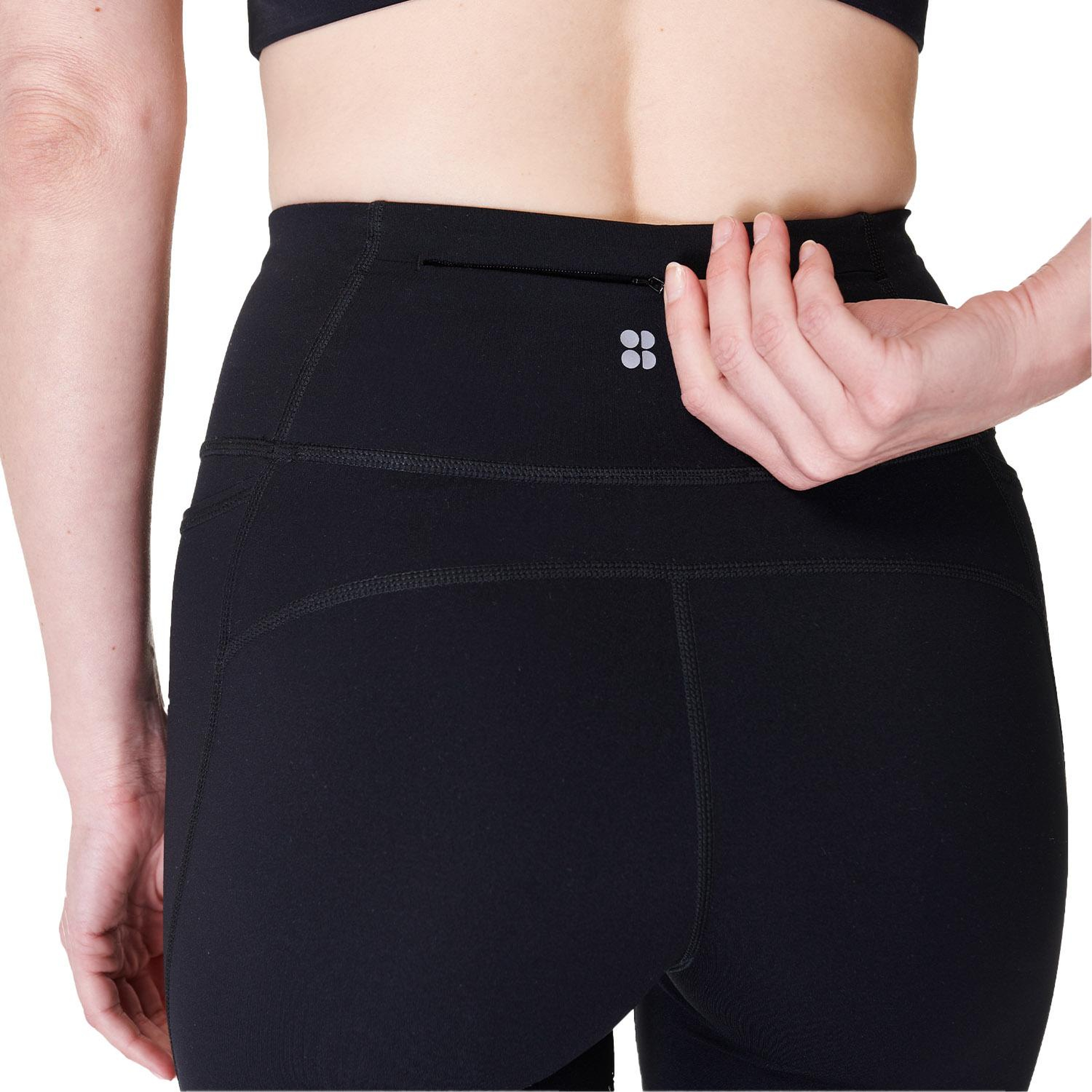 Sweaty Betty Power 32 Workout Boot Cut 2.0 Kadın Siyah Pantolon