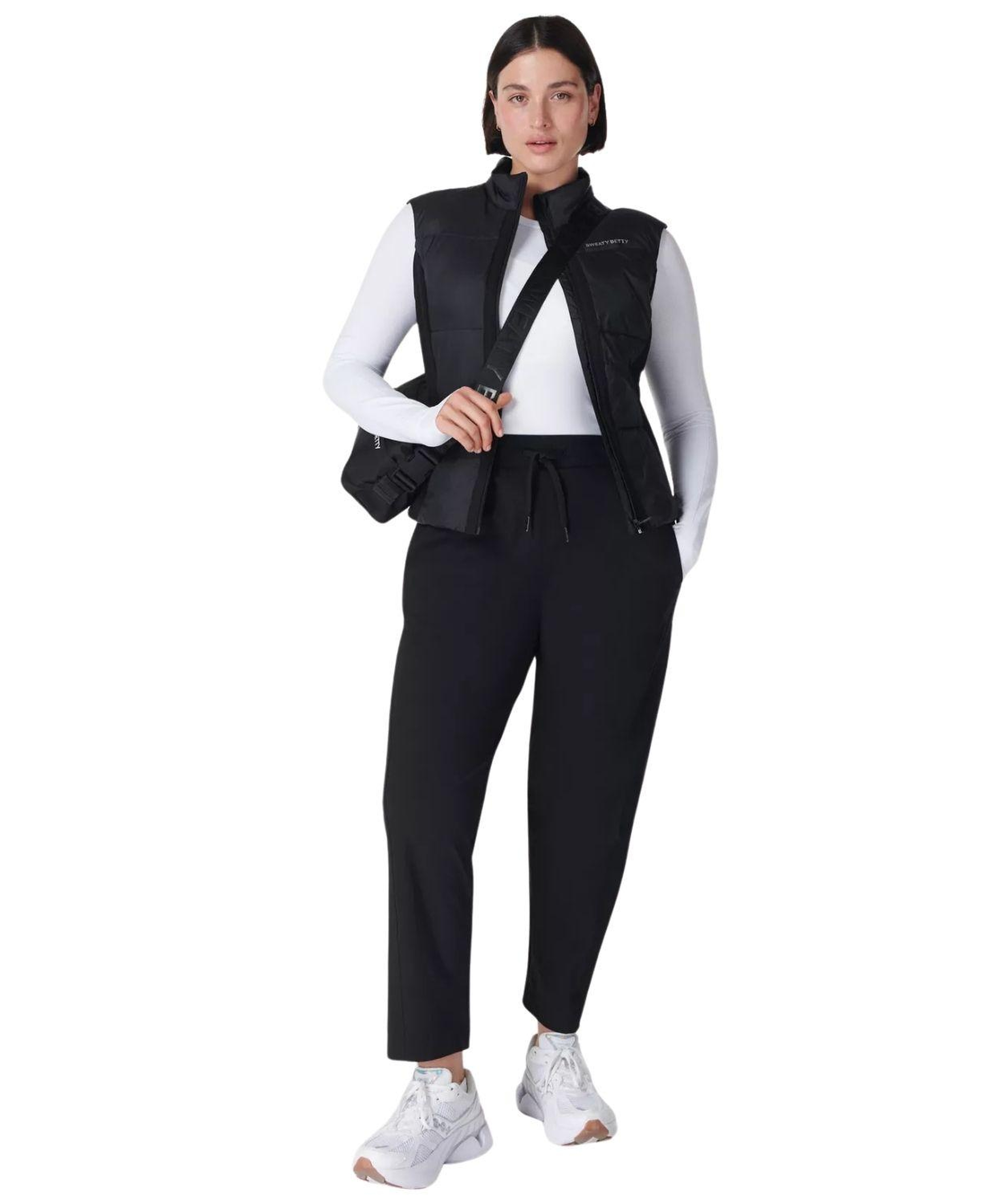 Sweaty Betty Explorer 25 Trouser Kadın Siyah Pantolon