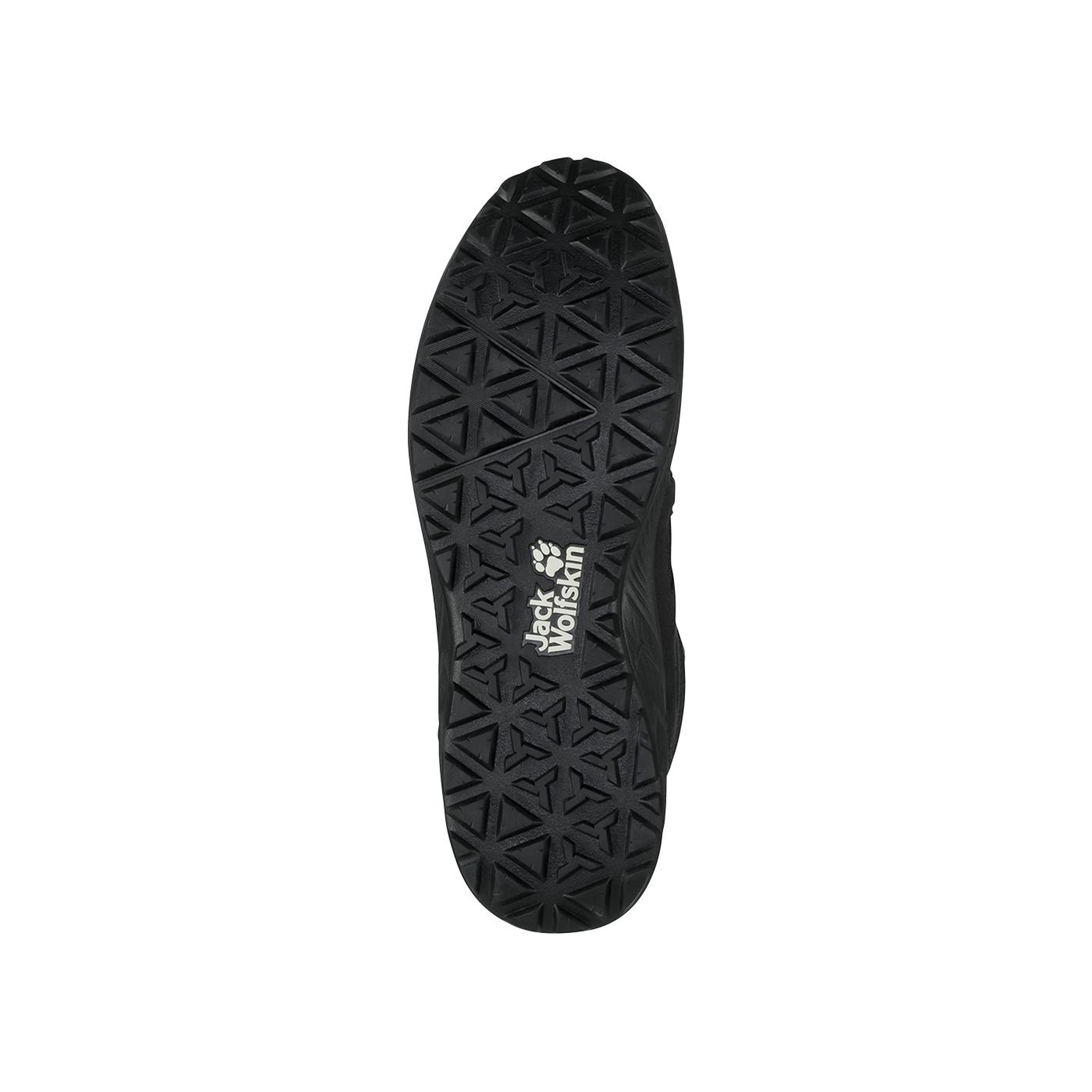 Jack Wolfskin Woodland 2 Texapore Mid Erkek Siyah Bot