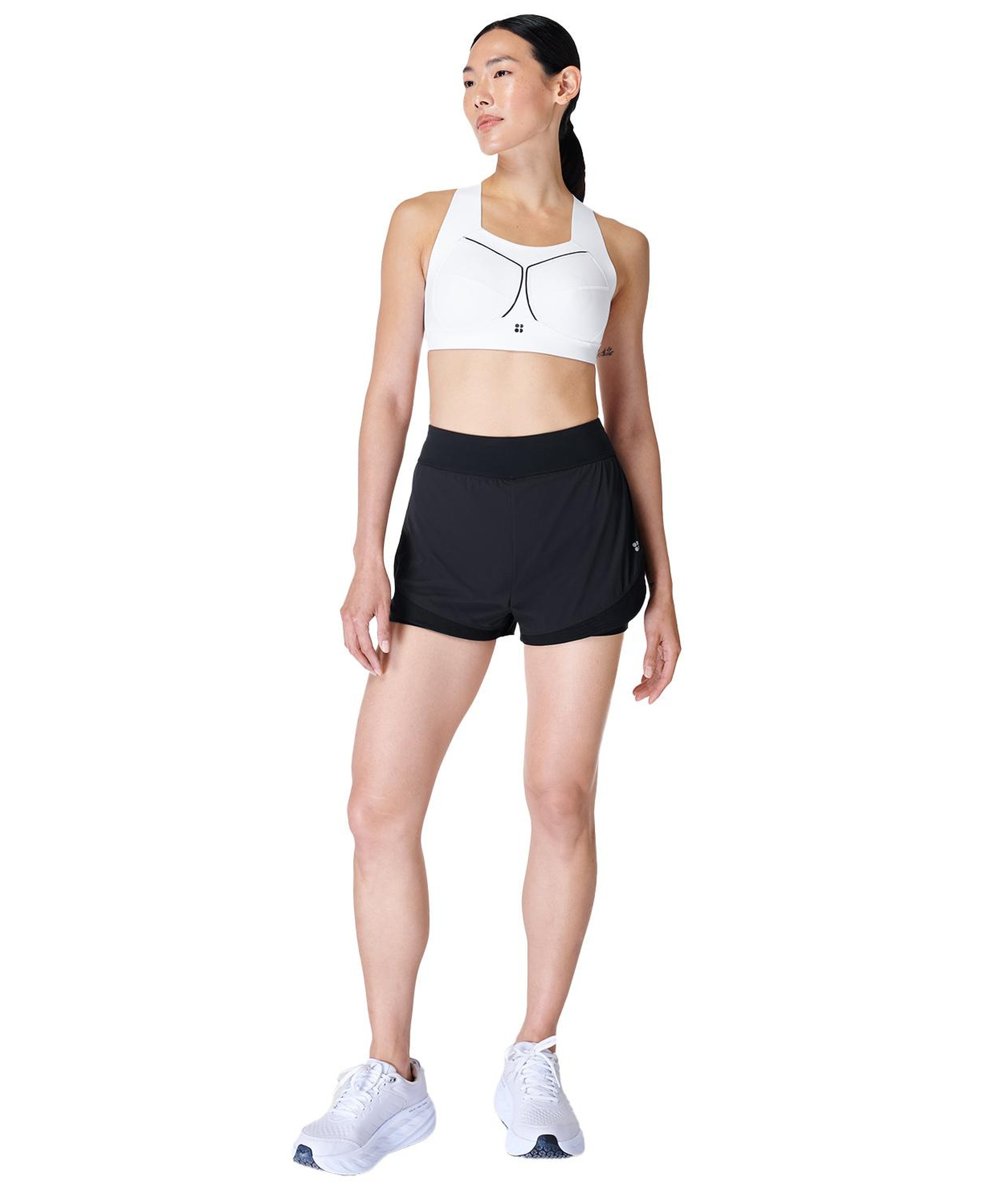 Sweaty Betty Training Day Shorts Kadın Siyah Koşu Şortu