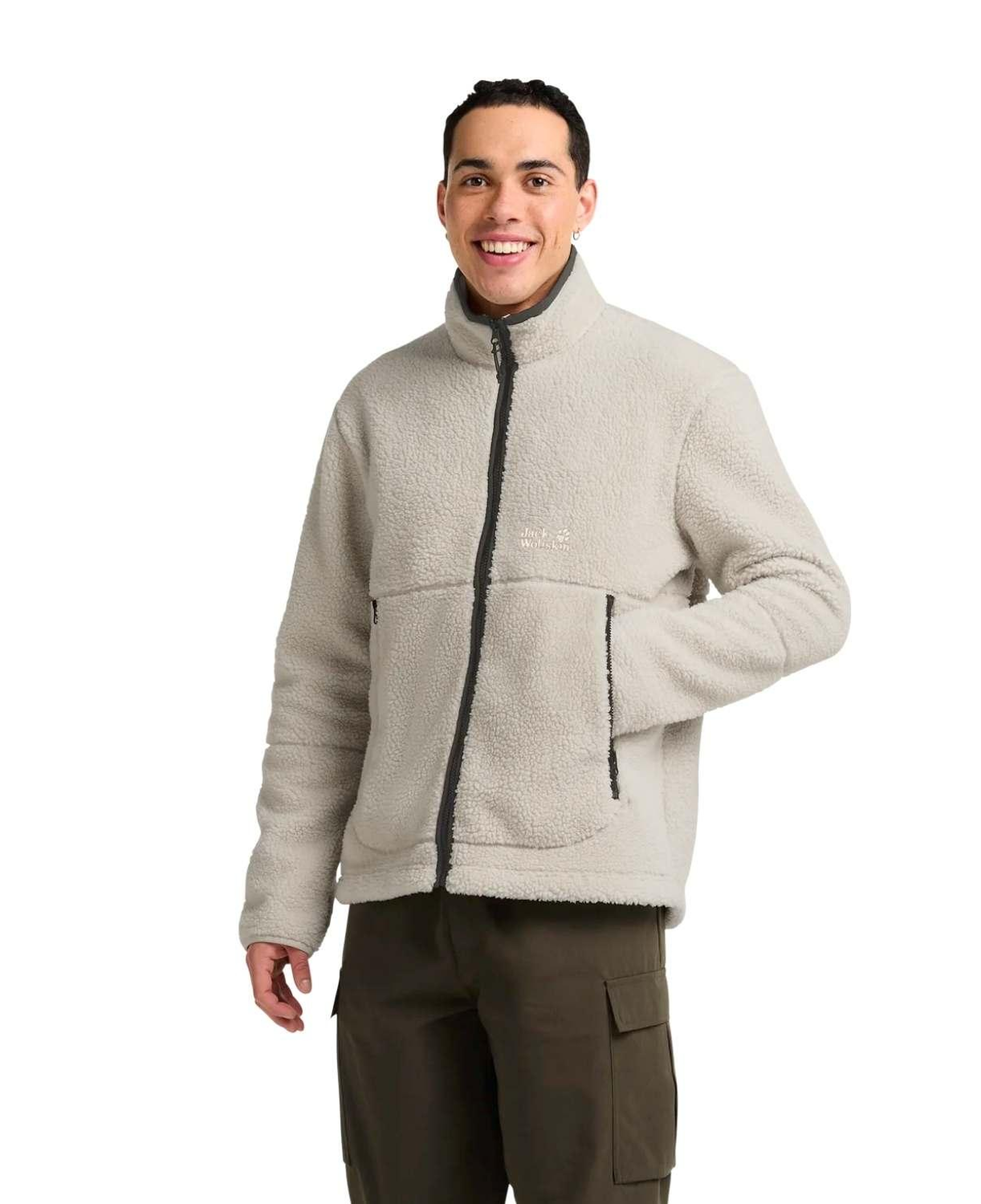 Jack Wolfskin Stone Lite Erkek Bej Outdoor Ceketi