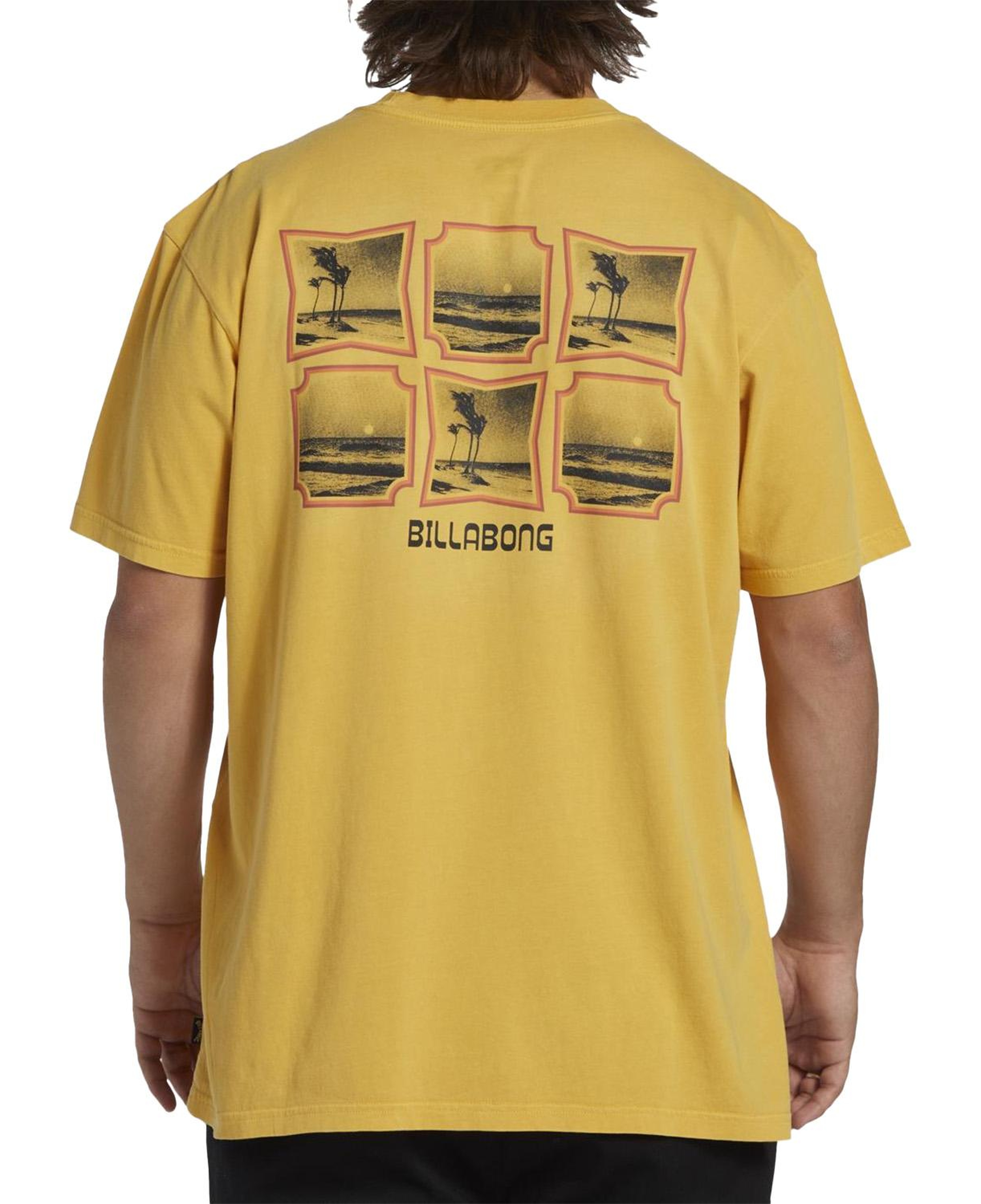 Billabong Reflections Erkek Sarı Tişört