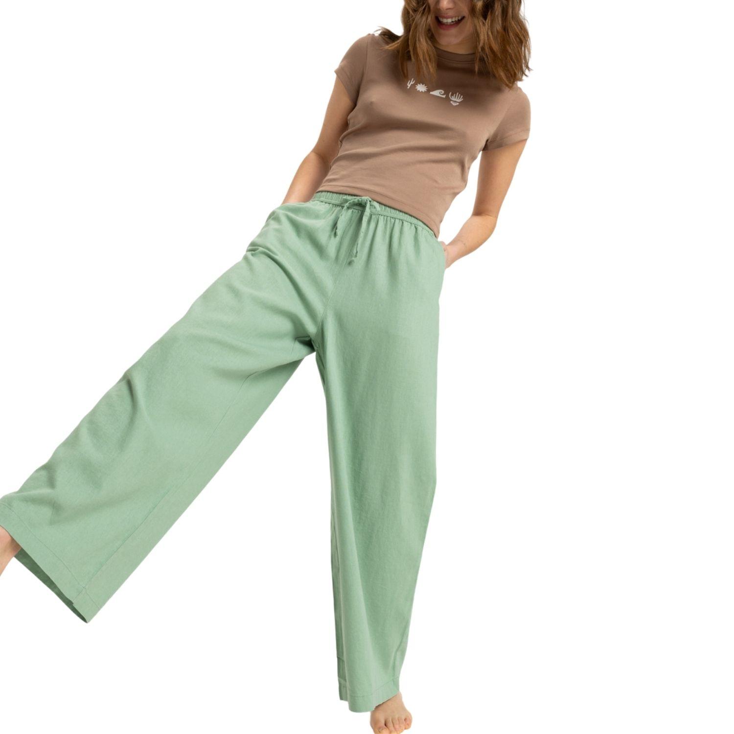 Roxy Lekeitio Break Mid Pant Kadın Yeşil Pantolon