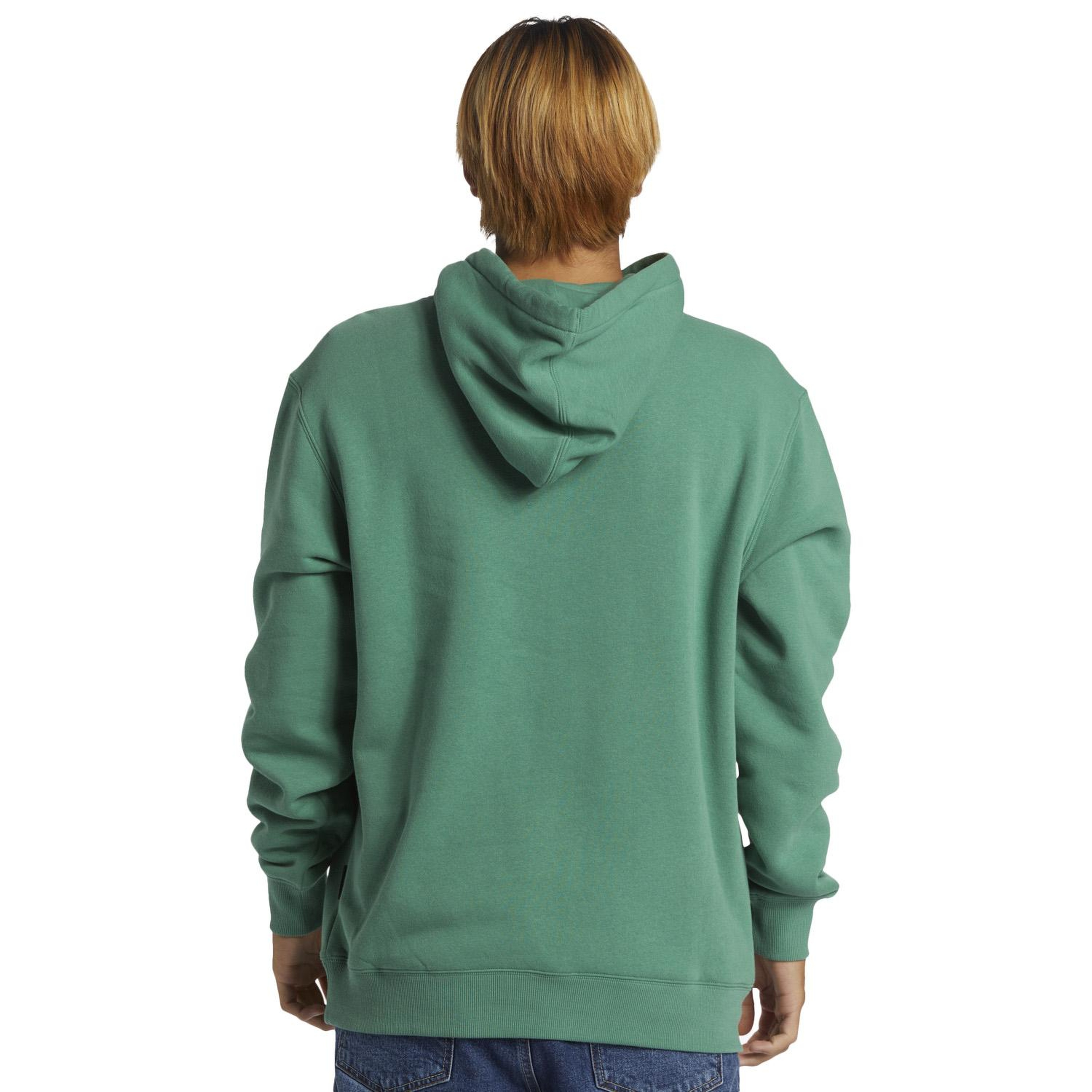 Quiksilver Big Logo Hoodie Erkek Yeşil Sweatshirt