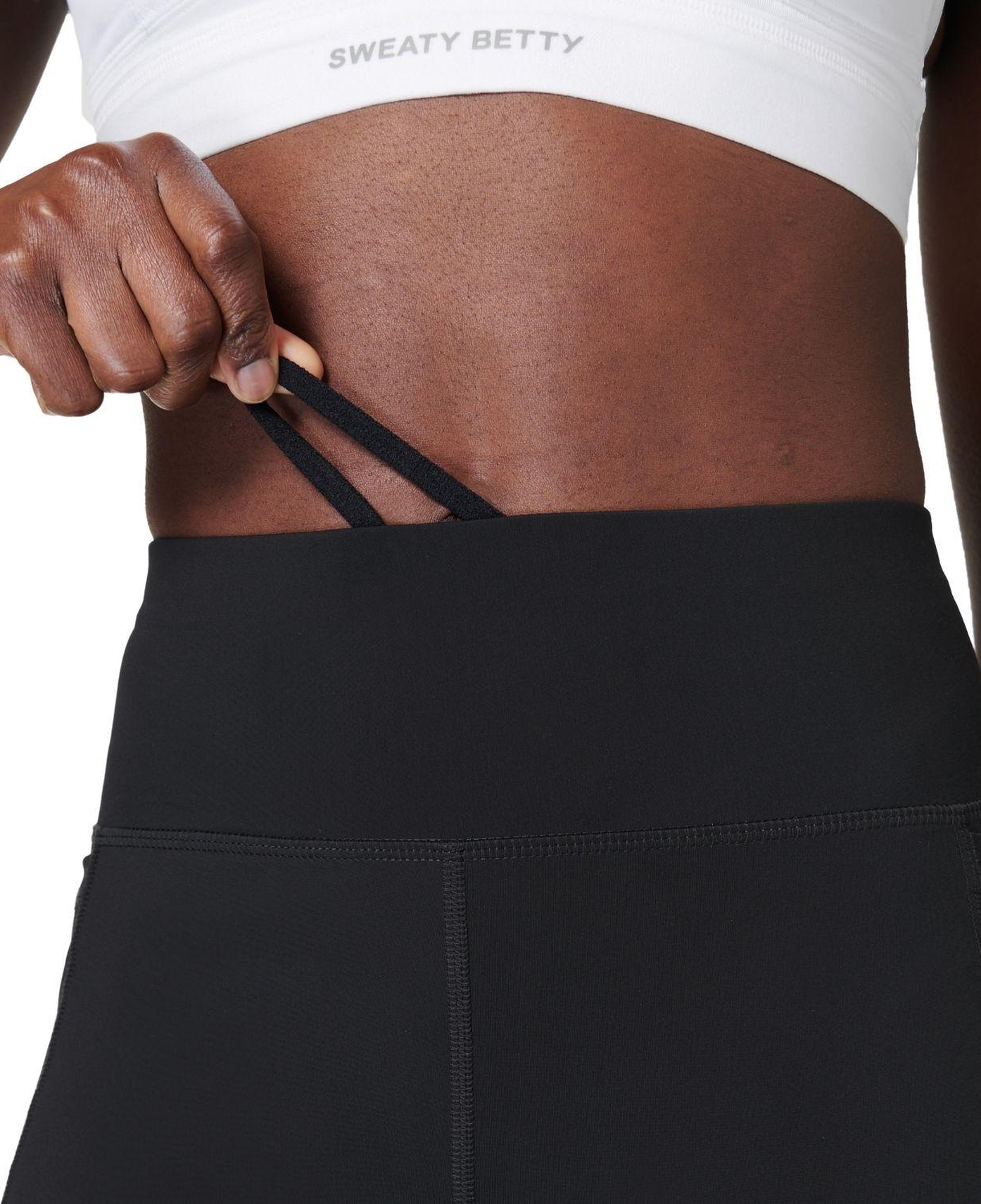 Sweaty Betty Zero Gravity 6 Running Short Kadın Siyah Koşu Şortu