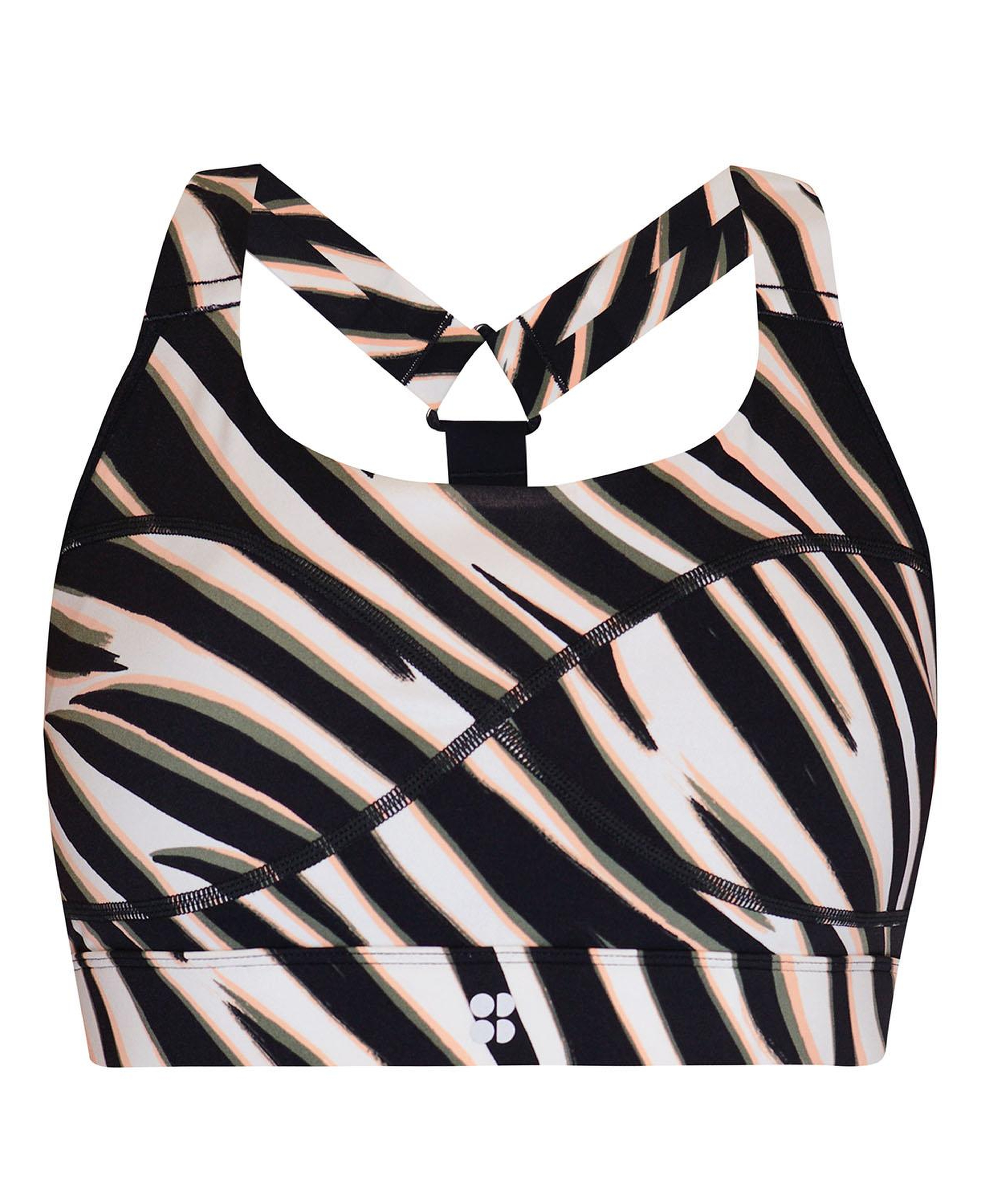 Sweaty Betty Power Medium Support Sports Br Kadın Siyah Fitness Bra