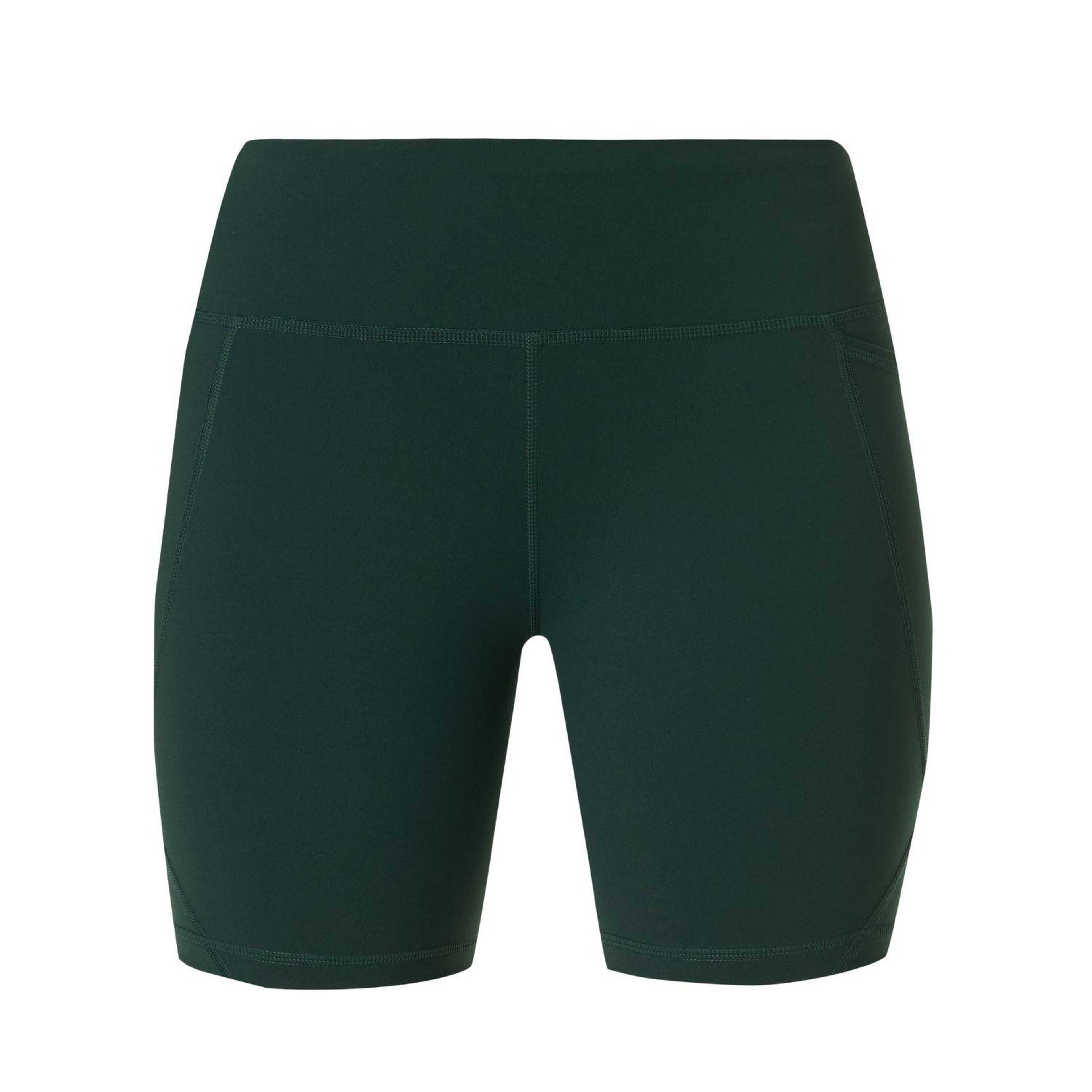 Sweaty Betty Power 6 Biker Shorts Kadın Yeşil Koşu Şortu