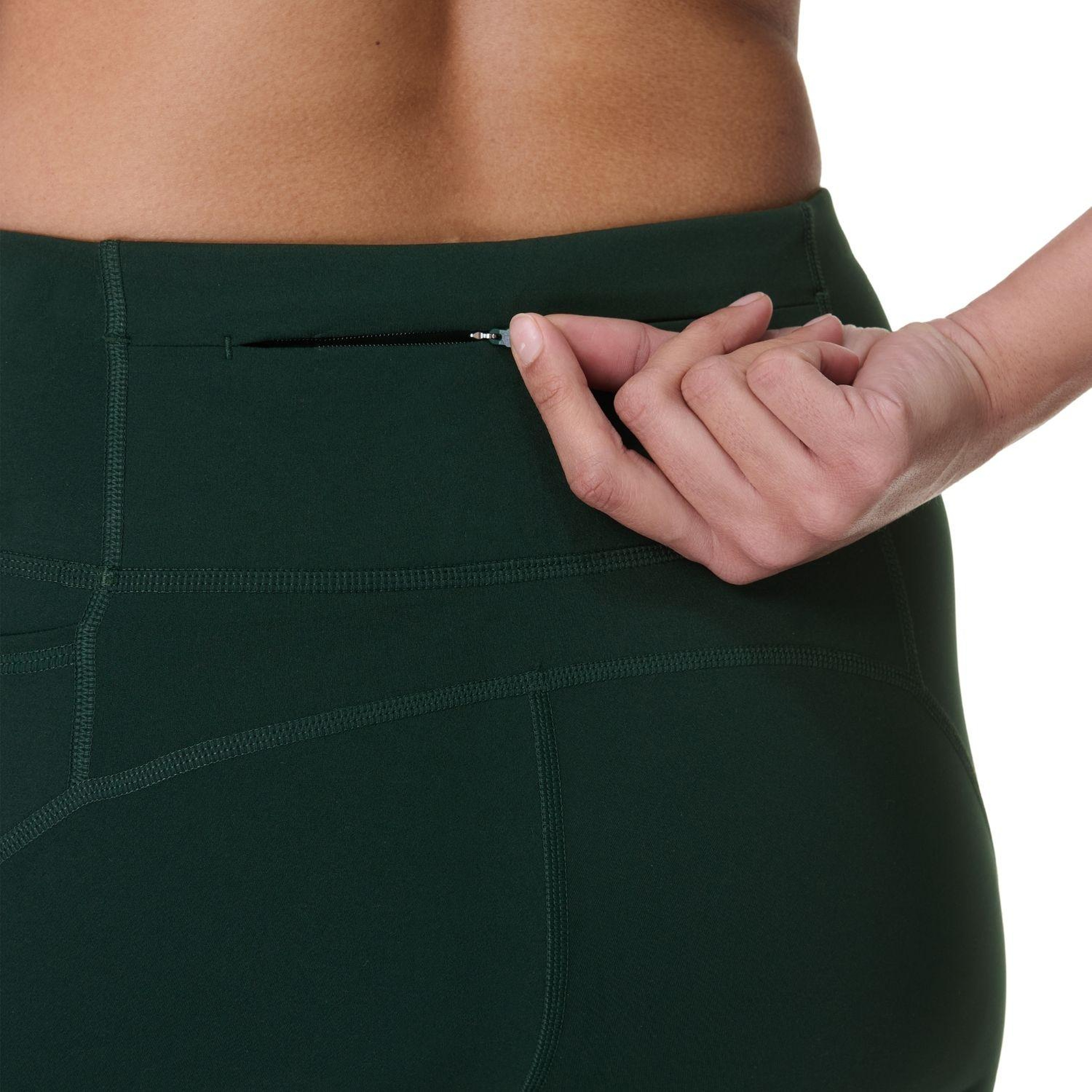 Sweaty Betty Power 6 Biker Shorts Kadın Yeşil Koşu Şortu