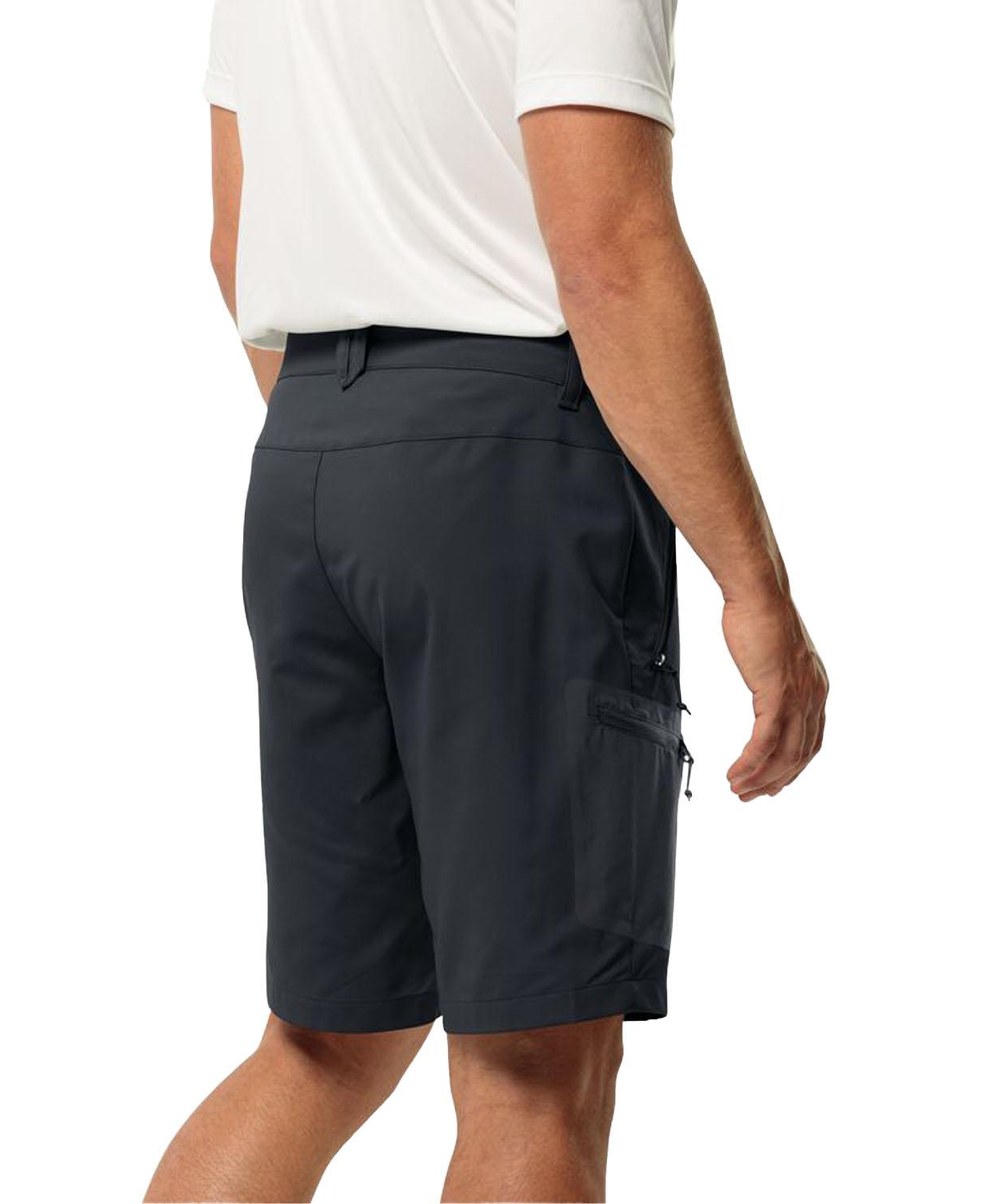Jack Wolfskin Active Track Shorts Erkek Gri Şort