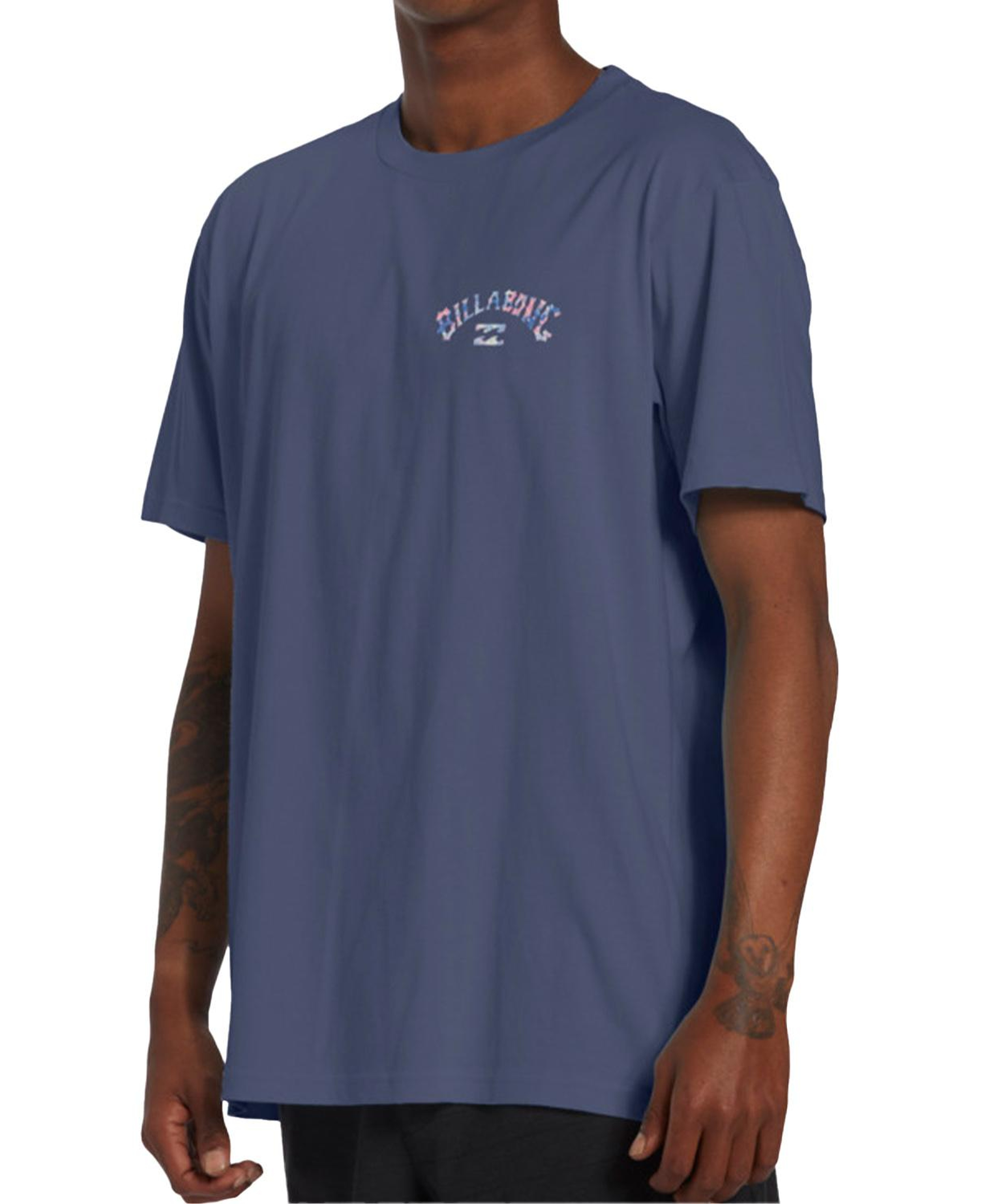 Billabong Arch Fill Tees Erkek Mavi Tişört