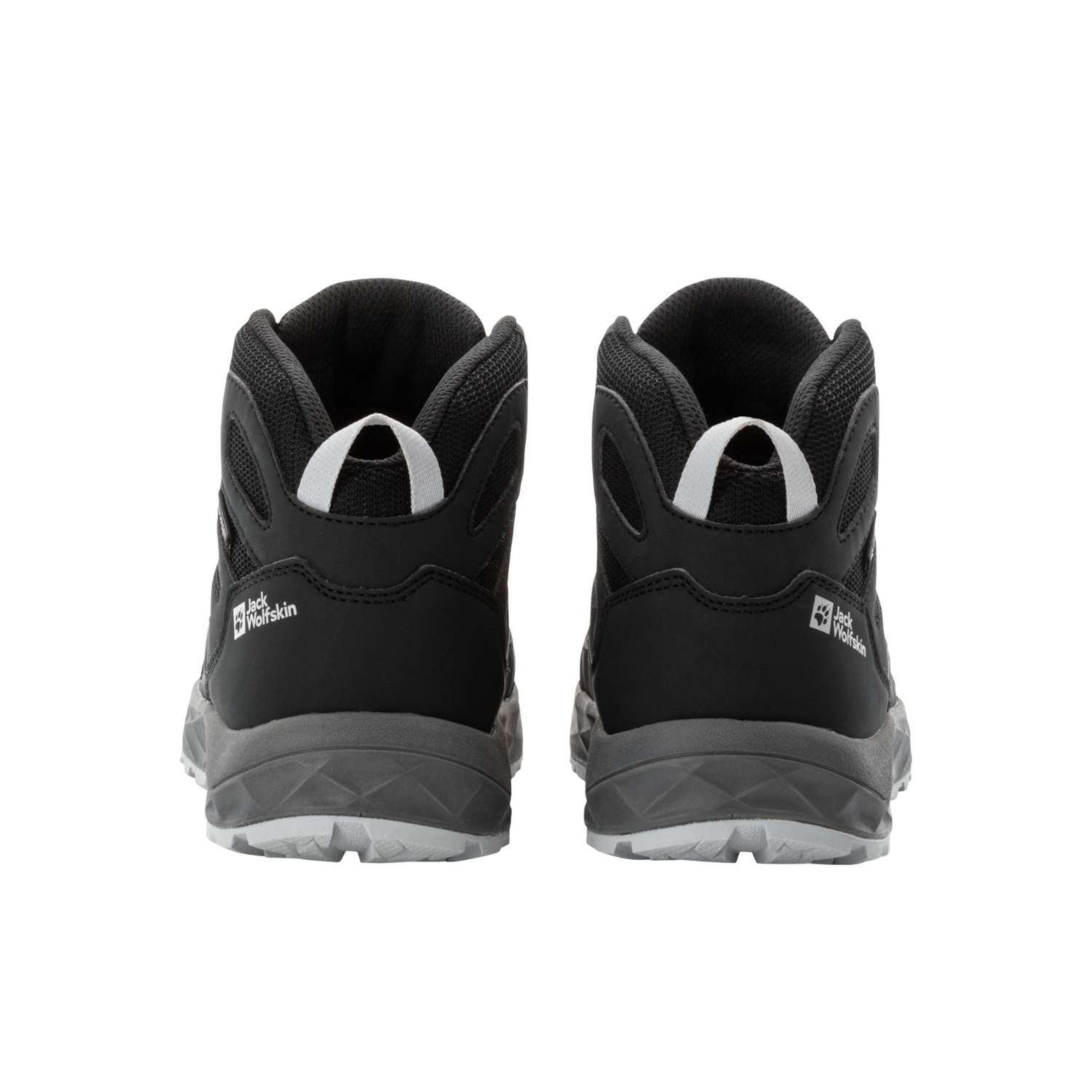 Jack Wolfskin Woodland 2 Texapore Mid K Unisex Çocuk Gri Bot