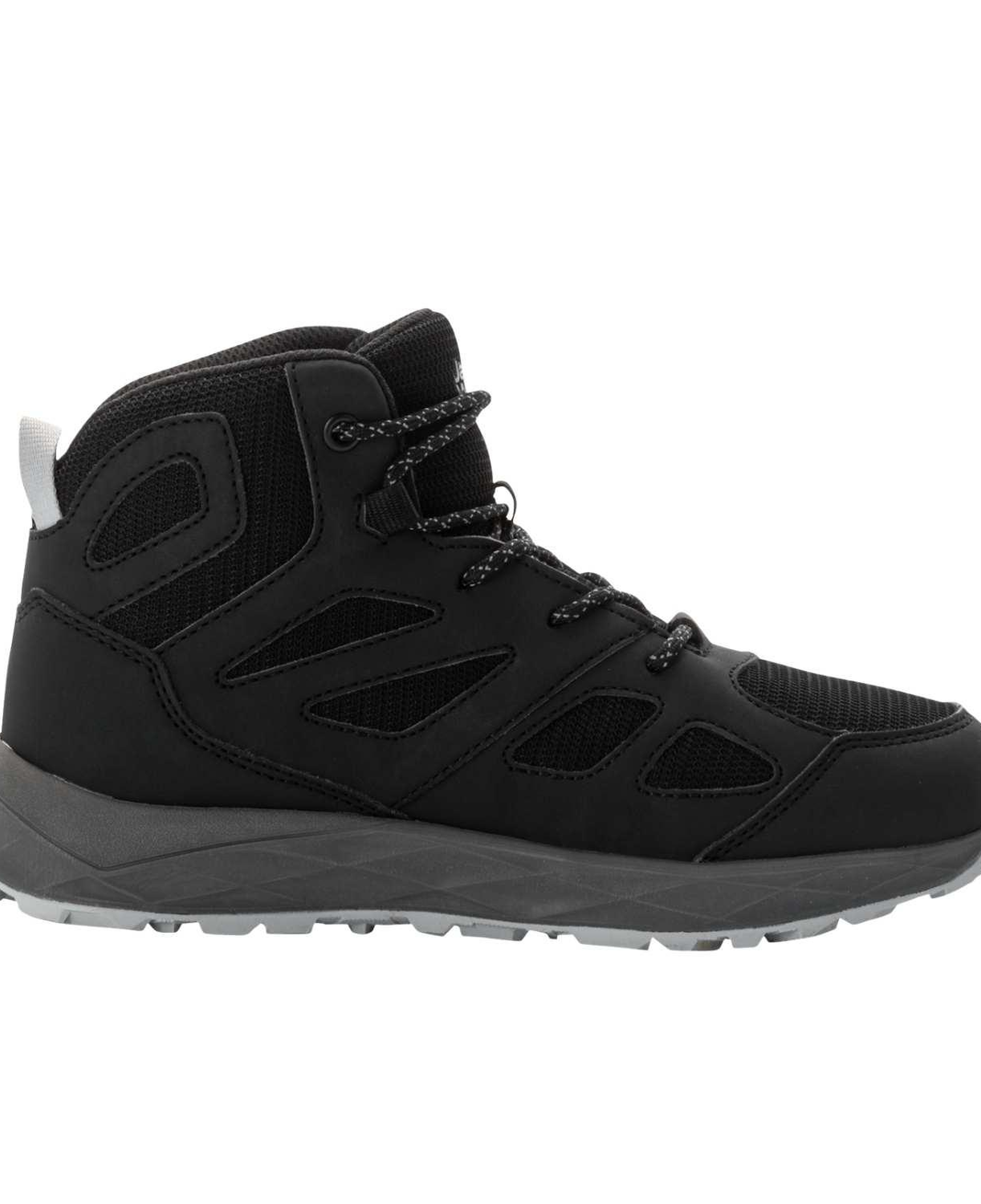 Jack Wolfskin Woodland 2 Texapore Mid K Unisex Çocuk Gri Bot