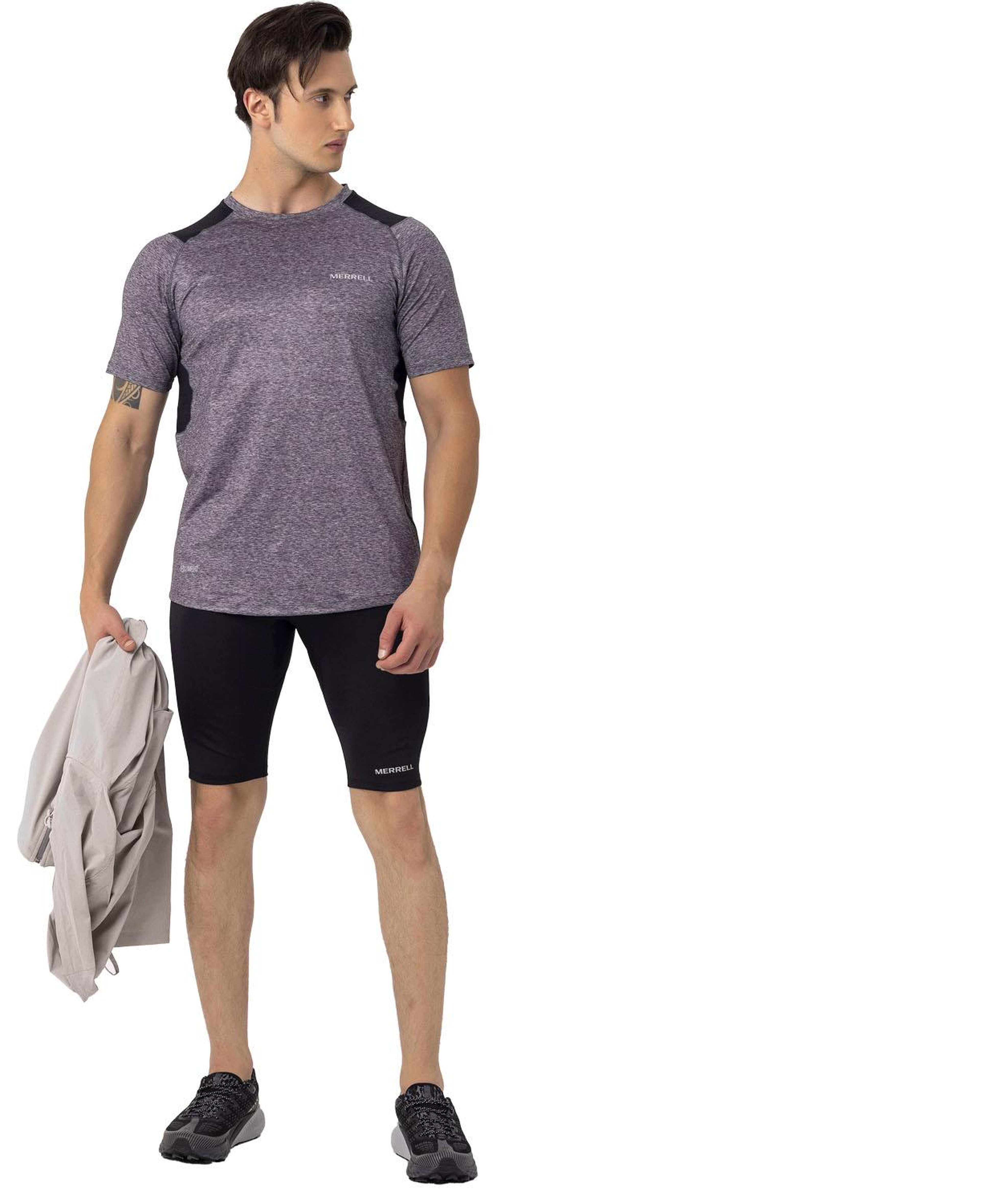 Merrell Lite Erkek Siyah Koşu Taytı