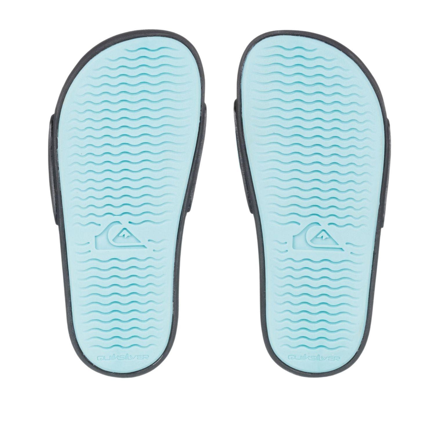 Quiksilver Rivi Wordmark Slide II Youth Erkek Çocuk Siyah Terlik