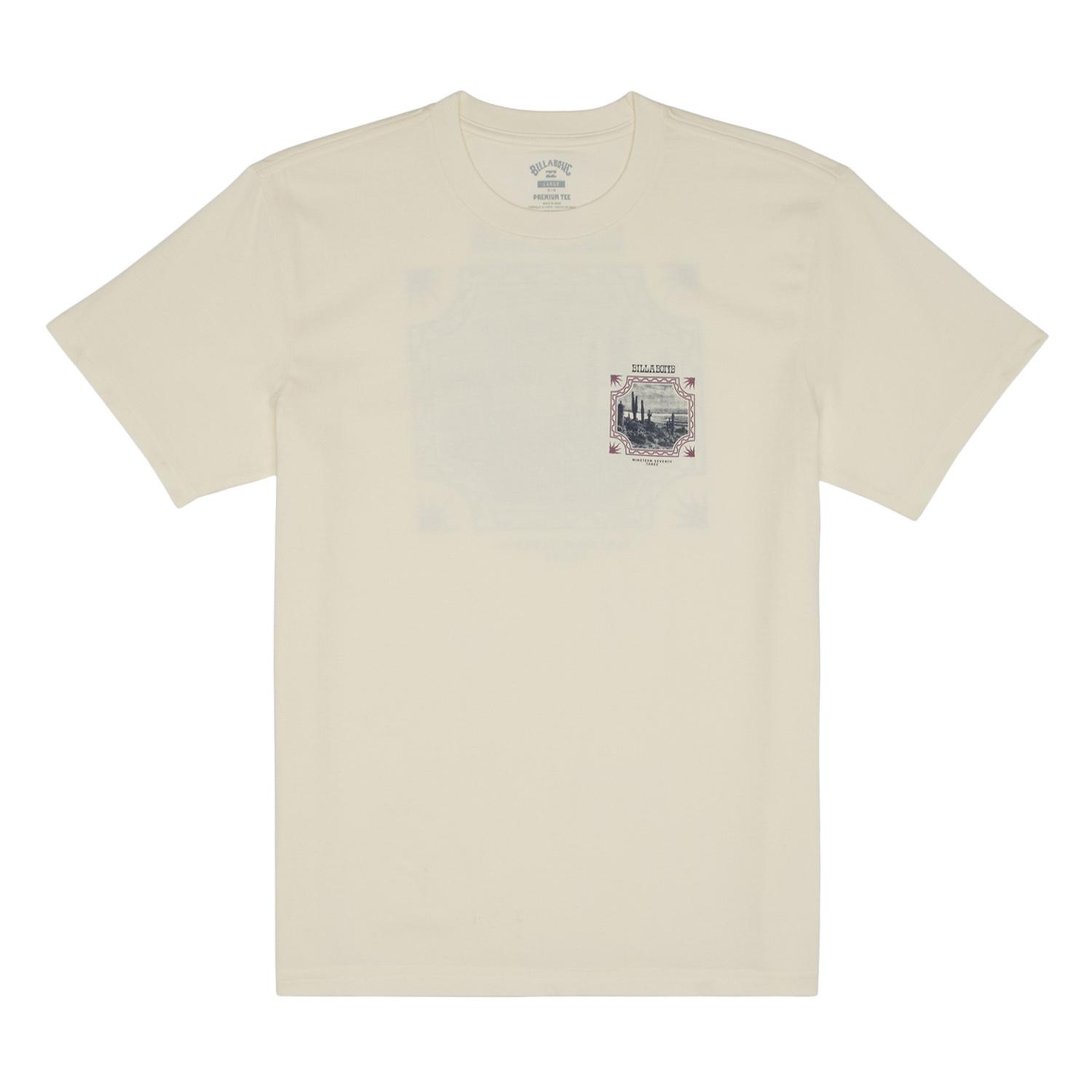 Billabong Crossed Up Tees Erkek Beyaz Tişört
