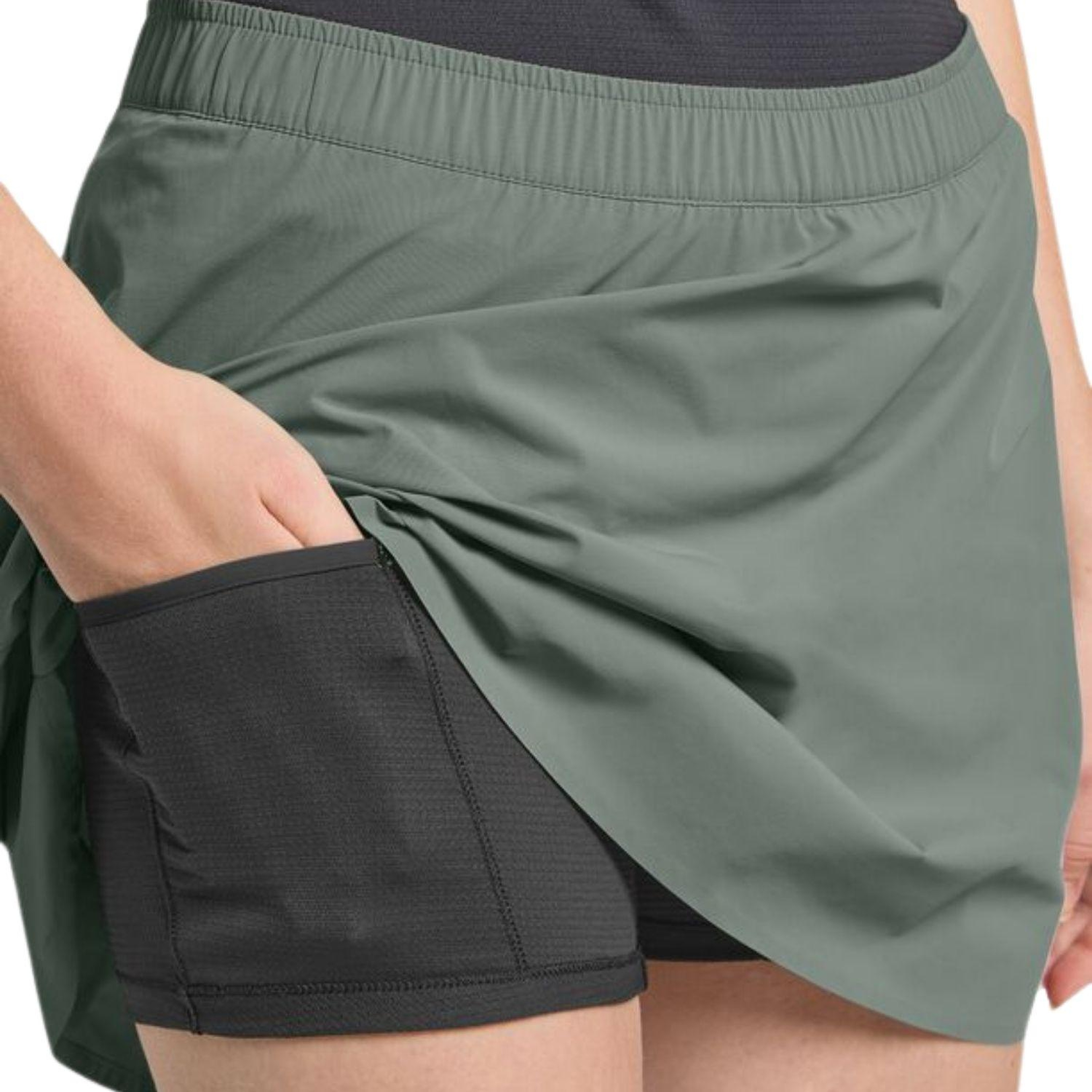 Jack Wolfskin Prelight Swift Skort Kadın Yeşil Etek