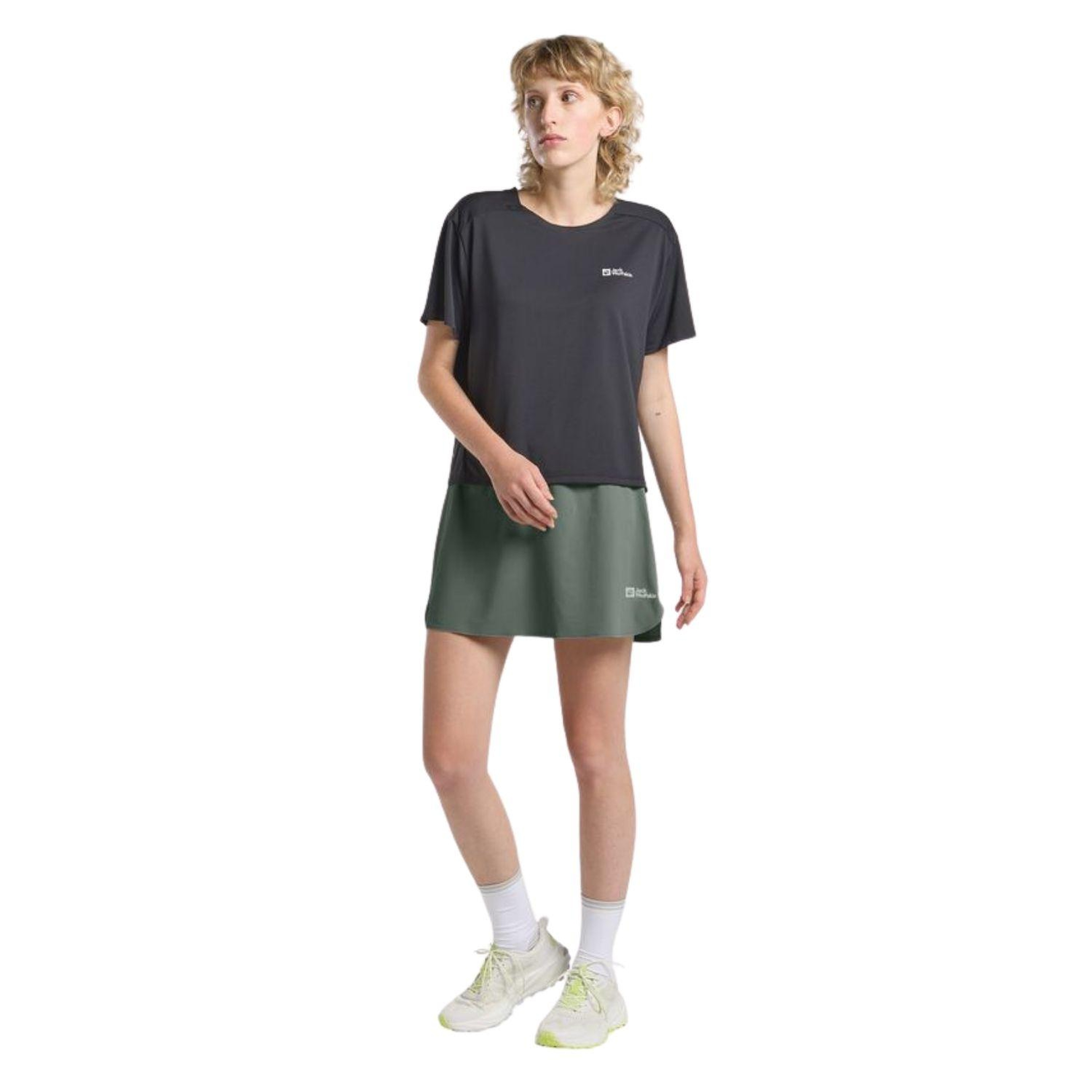 Jack Wolfskin Prelight Swift Skort Kadın Yeşil Etek