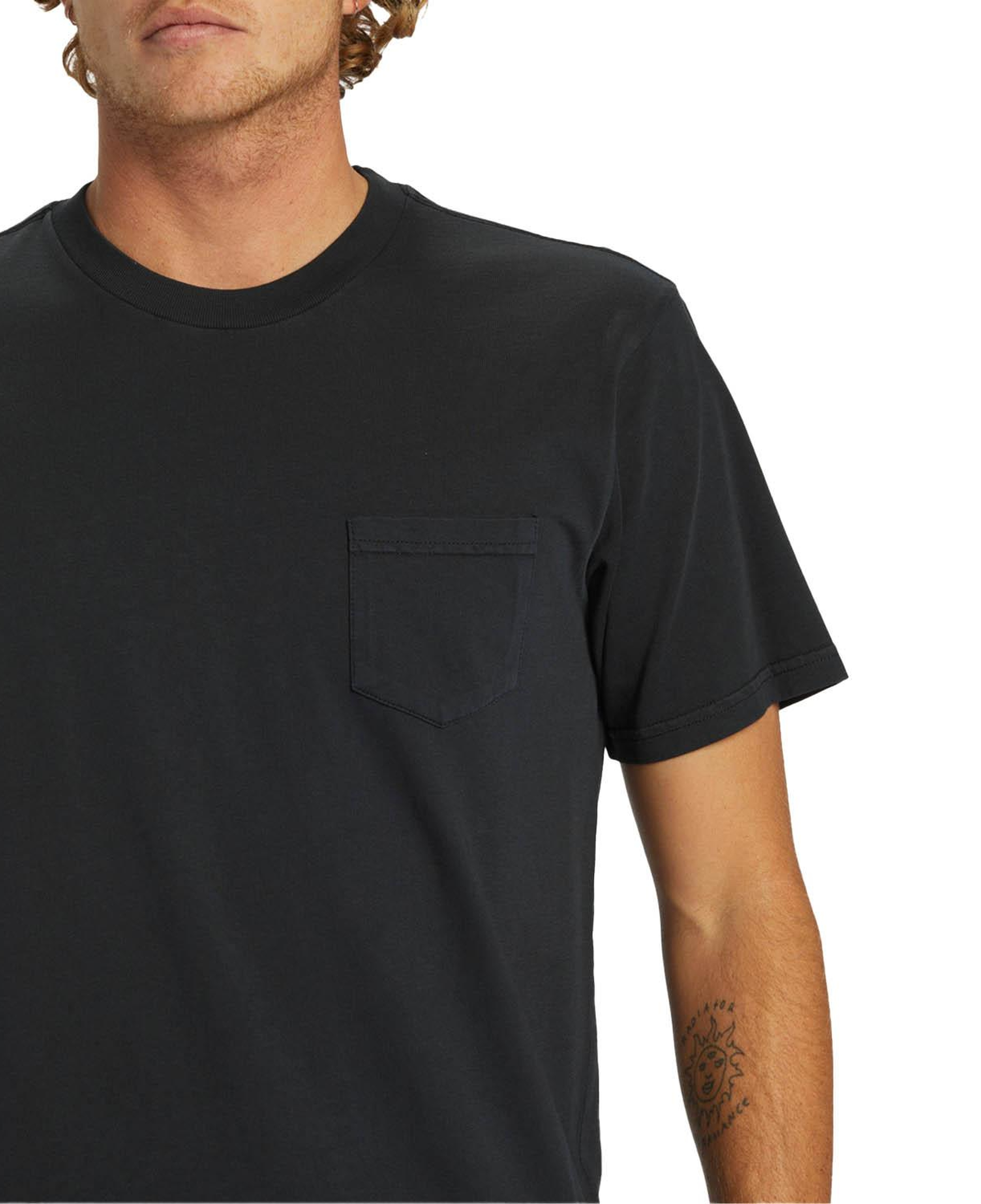 Quiksilver Salt Water Pkt Swp Erkek Siyah Tişört