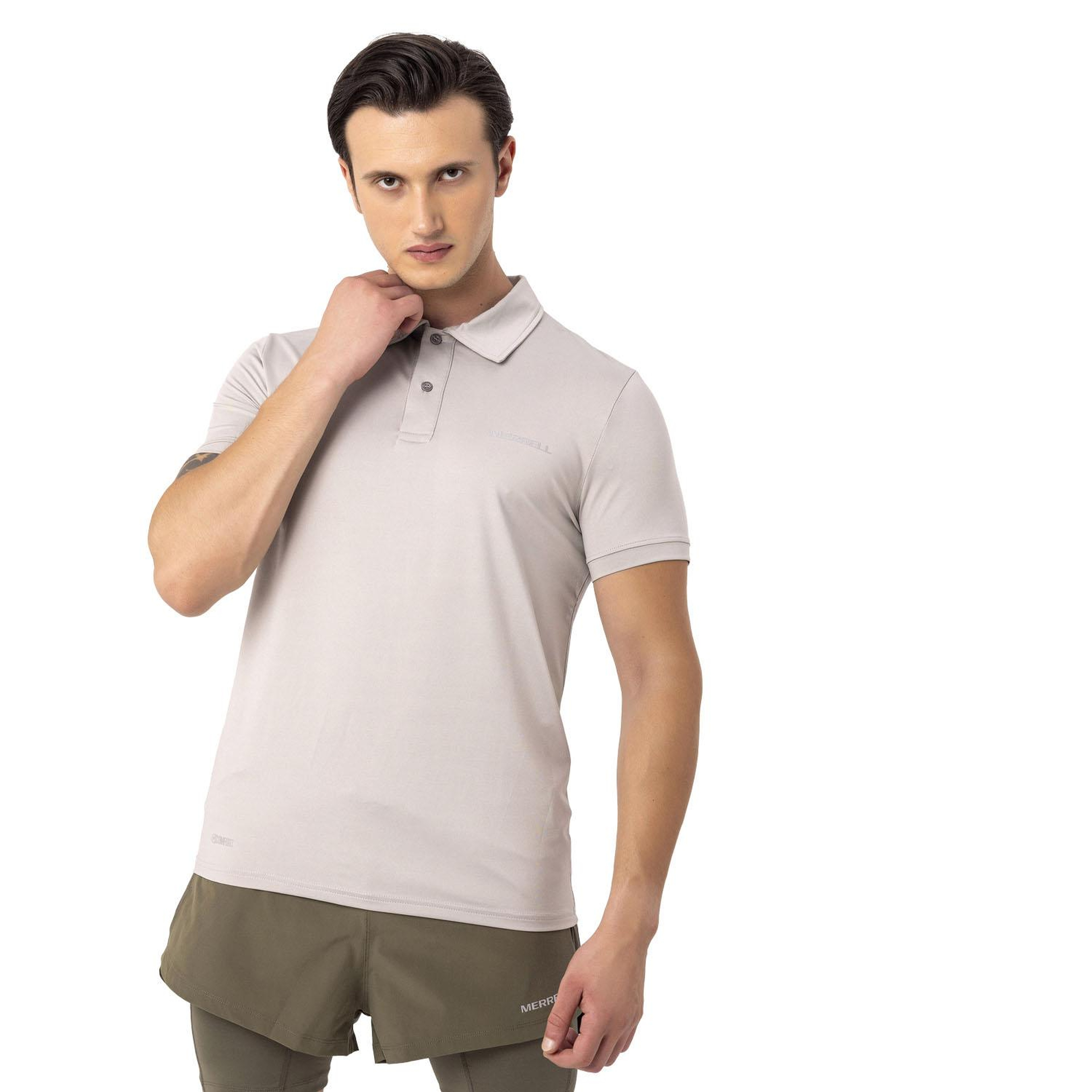 Merrell Pro Erkek Gri Polo Tişört