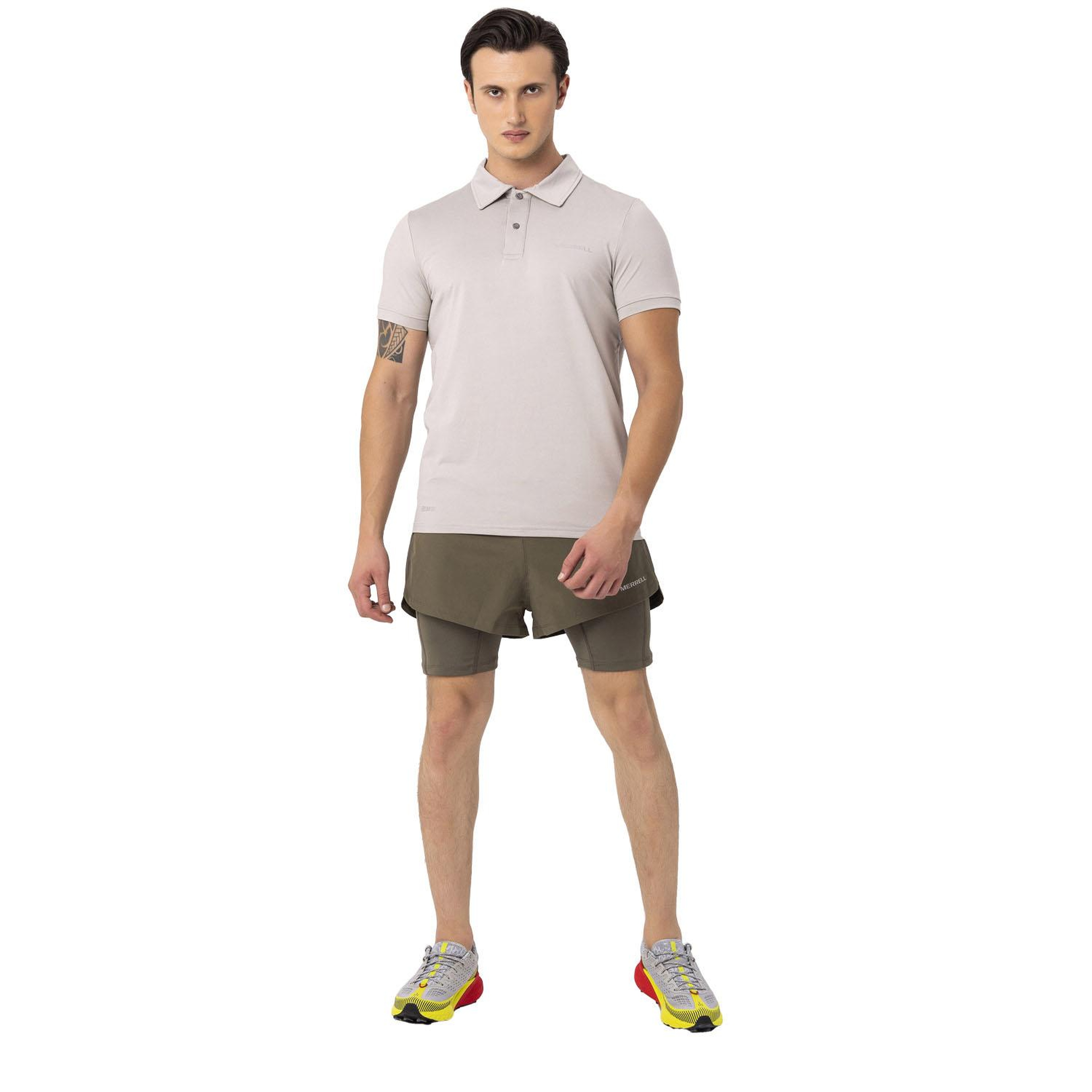 Merrell Pro Erkek Gri Polo Tişört