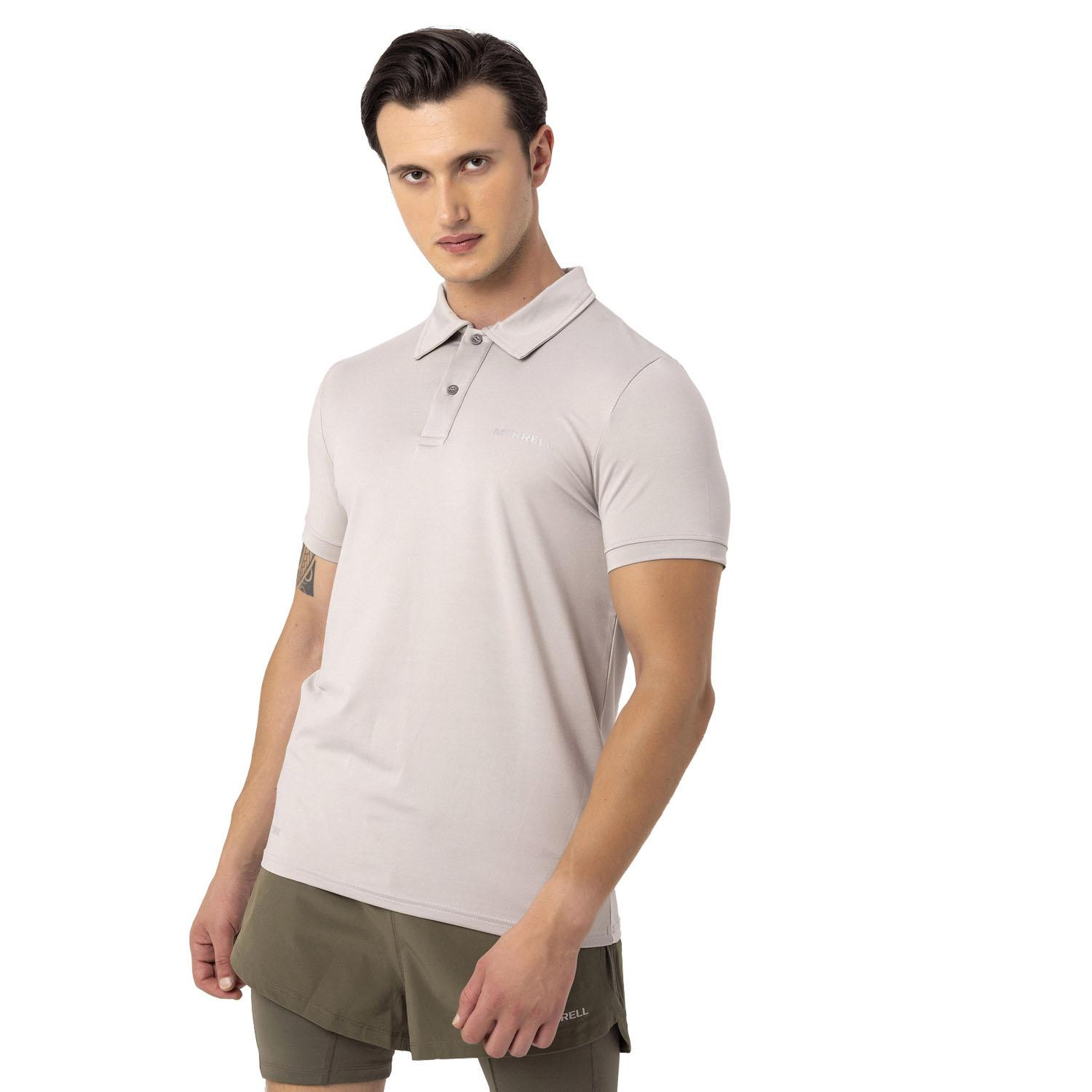 Merrell Pro Erkek Gri Polo Tişört