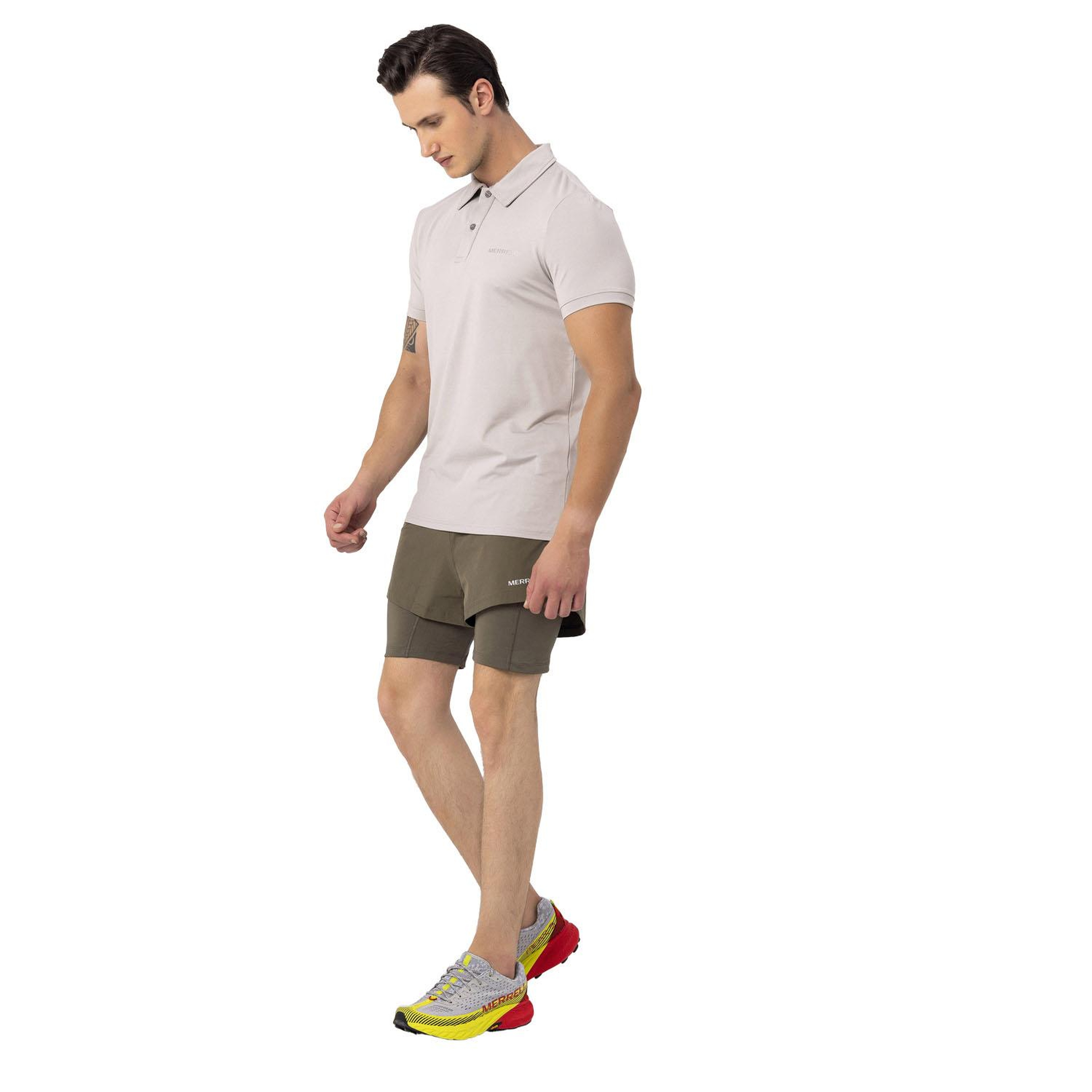 Merrell Pro Erkek Gri Polo Tişört