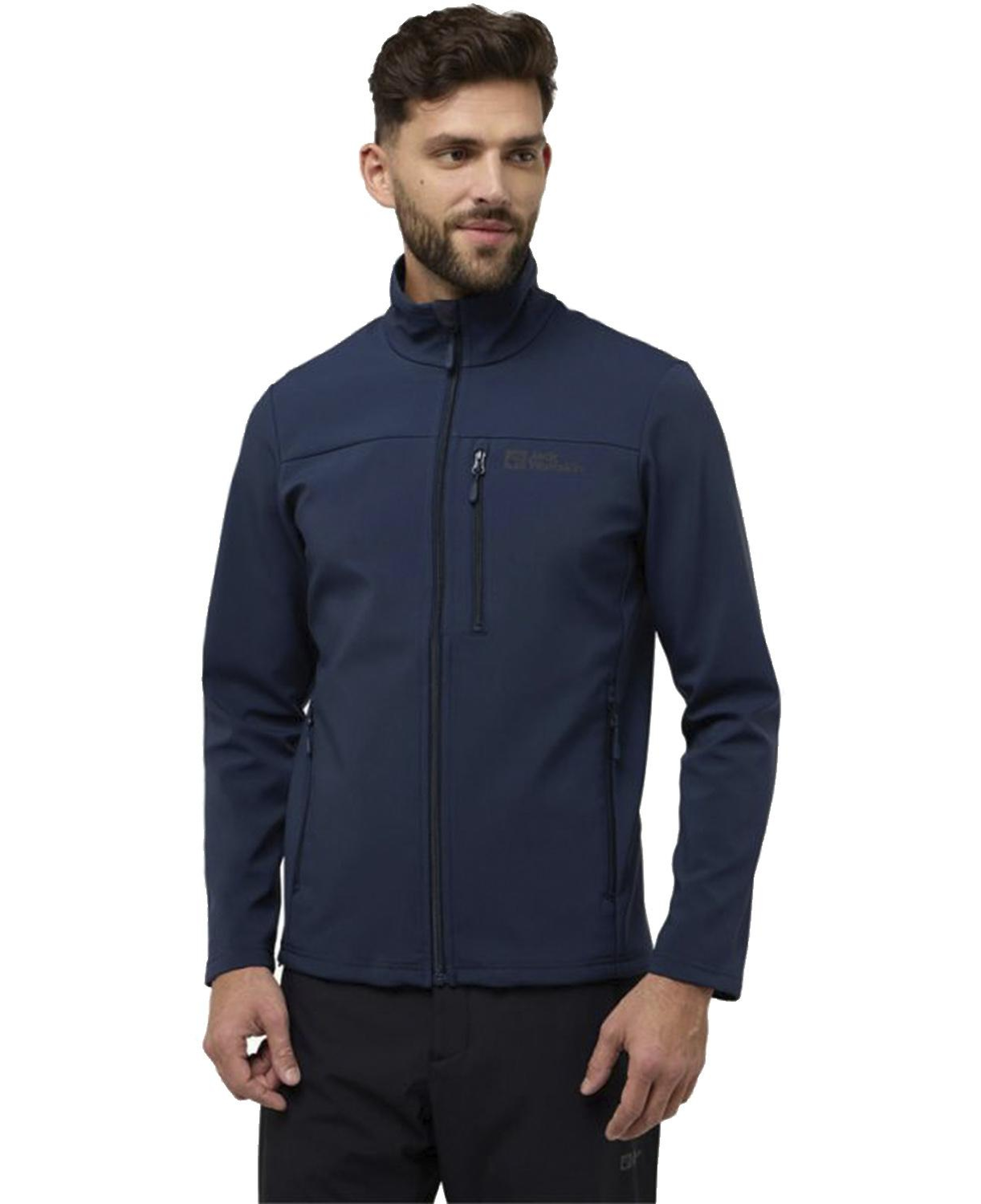 Jack Wolfskin Whirlwind Erkek Mavi Softshell