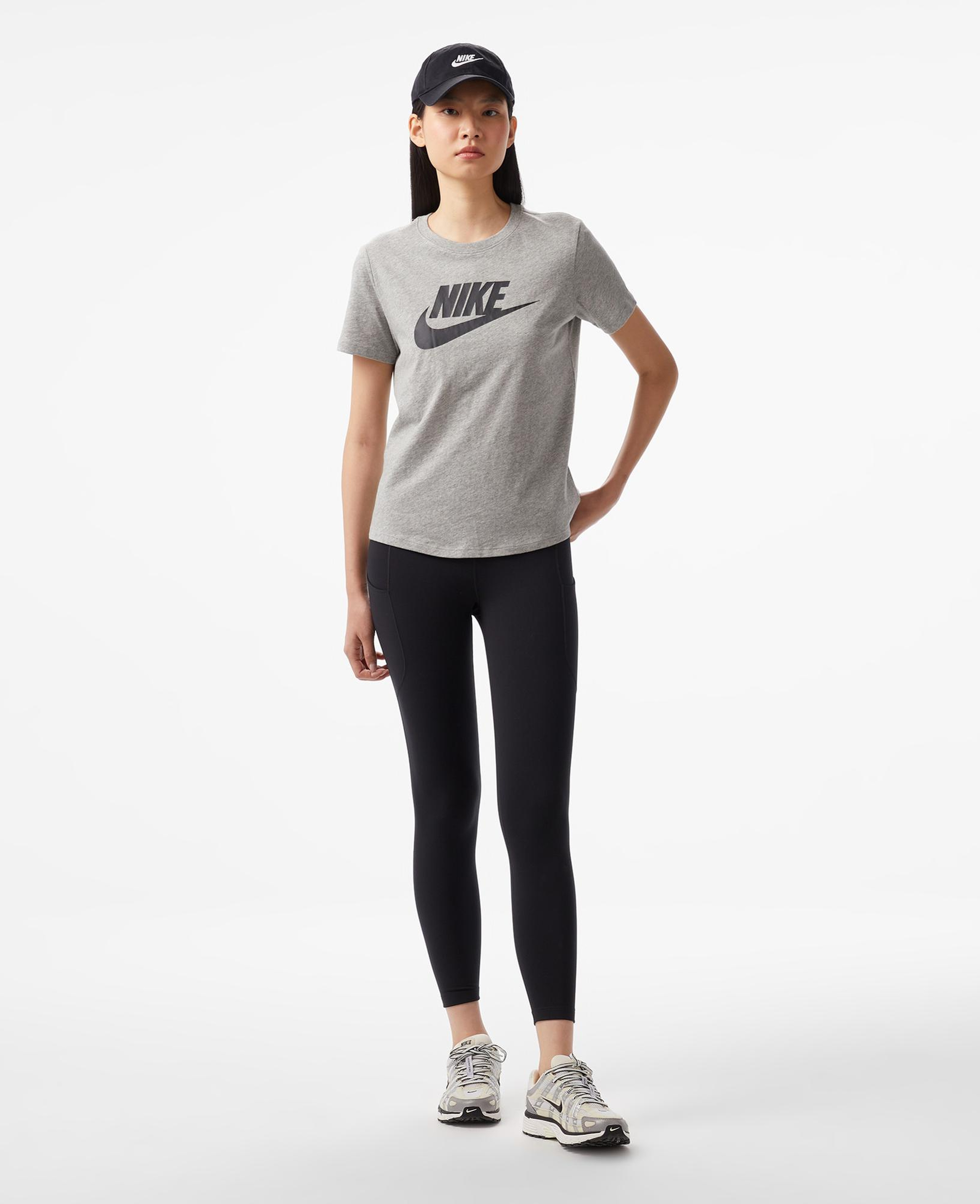 Nike Dri-Fit One High Rise 7/8 Kadın Siyah Tayt