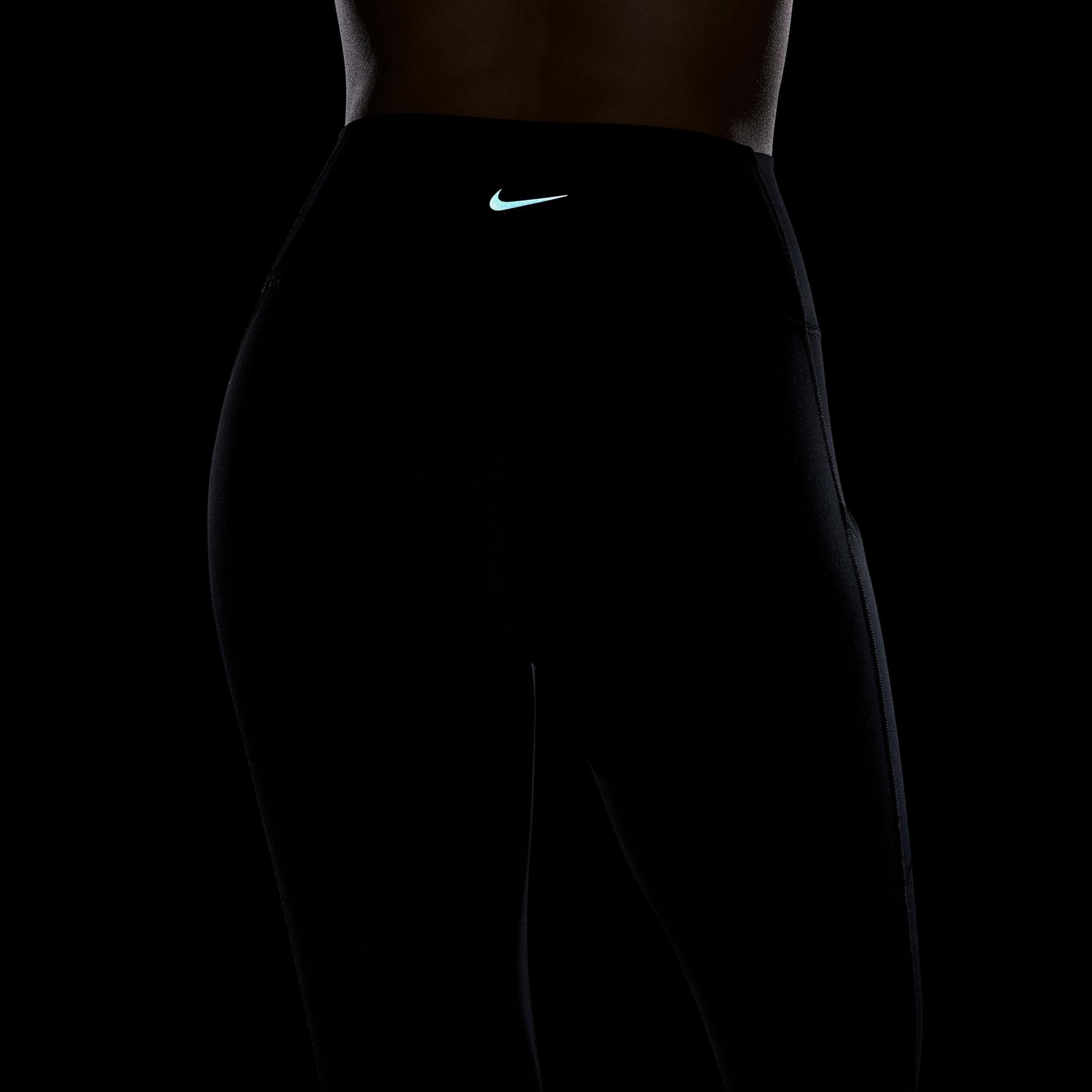 Nike Dri-Fit One High Rise 7/8 Kadın Siyah Tayt