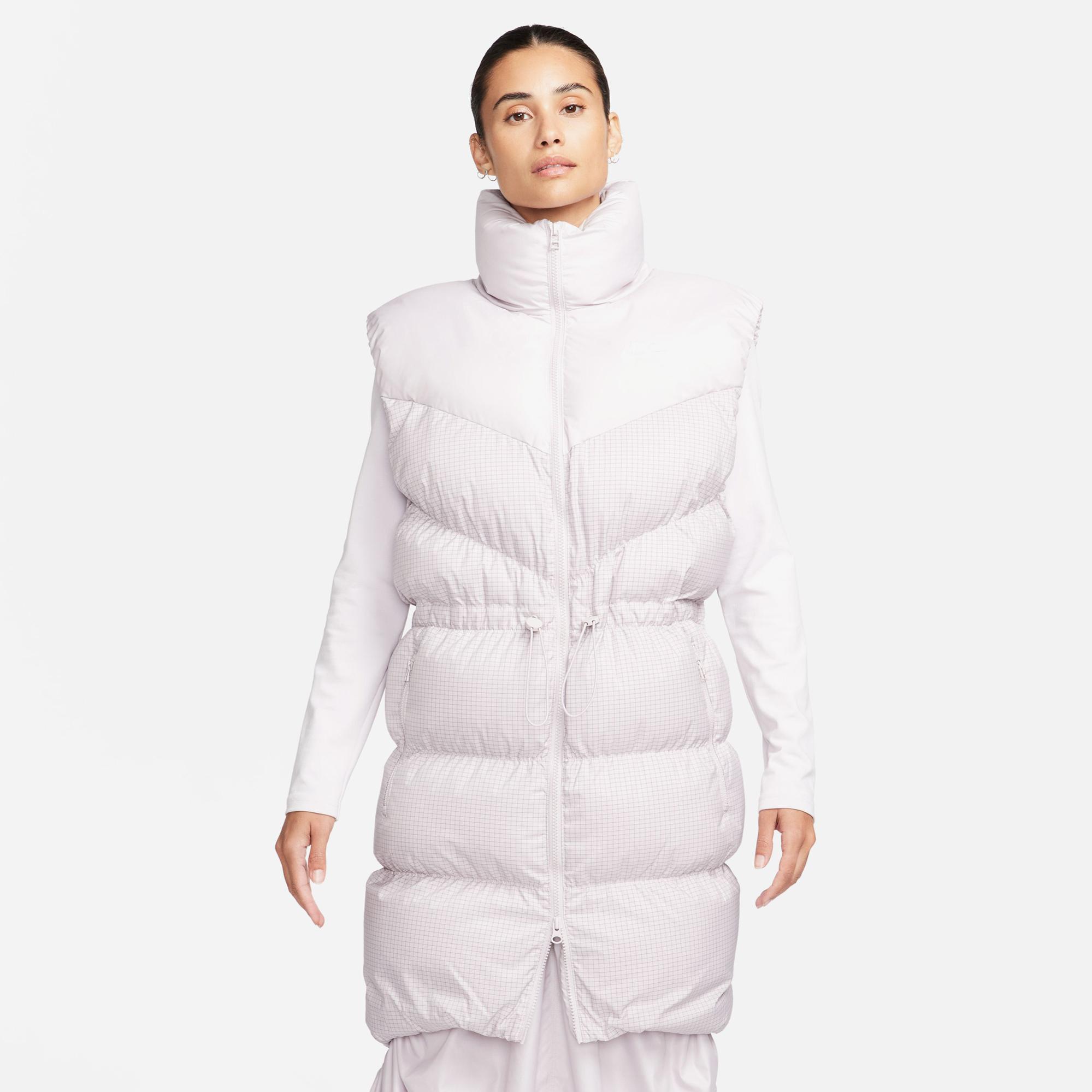 Nike Sportswear Windpuffer Kadın Pembe Yelek