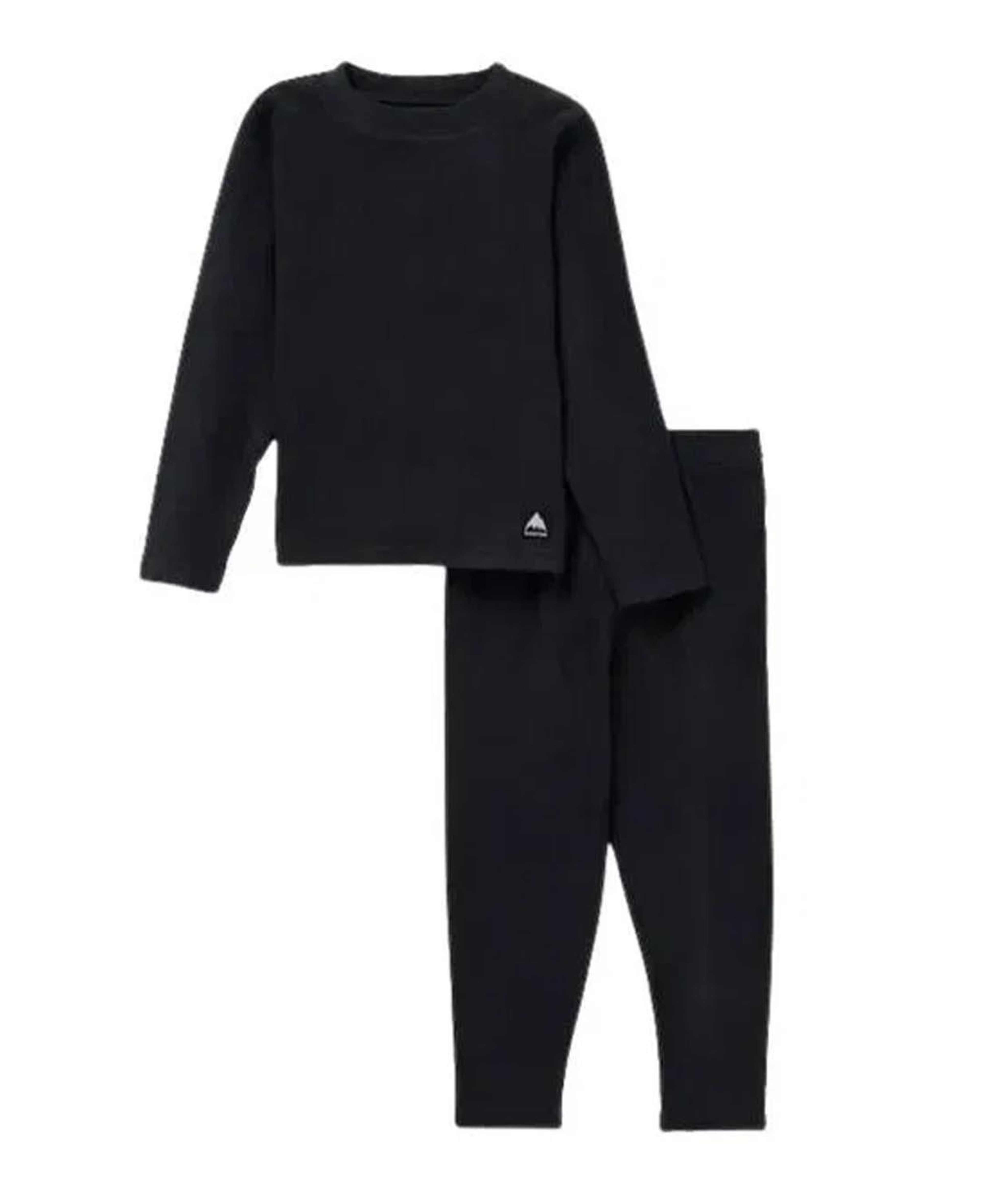 Burton Toddlers' Fleece Base Layer Set Unisex Çocuk Siyah Içlik Set