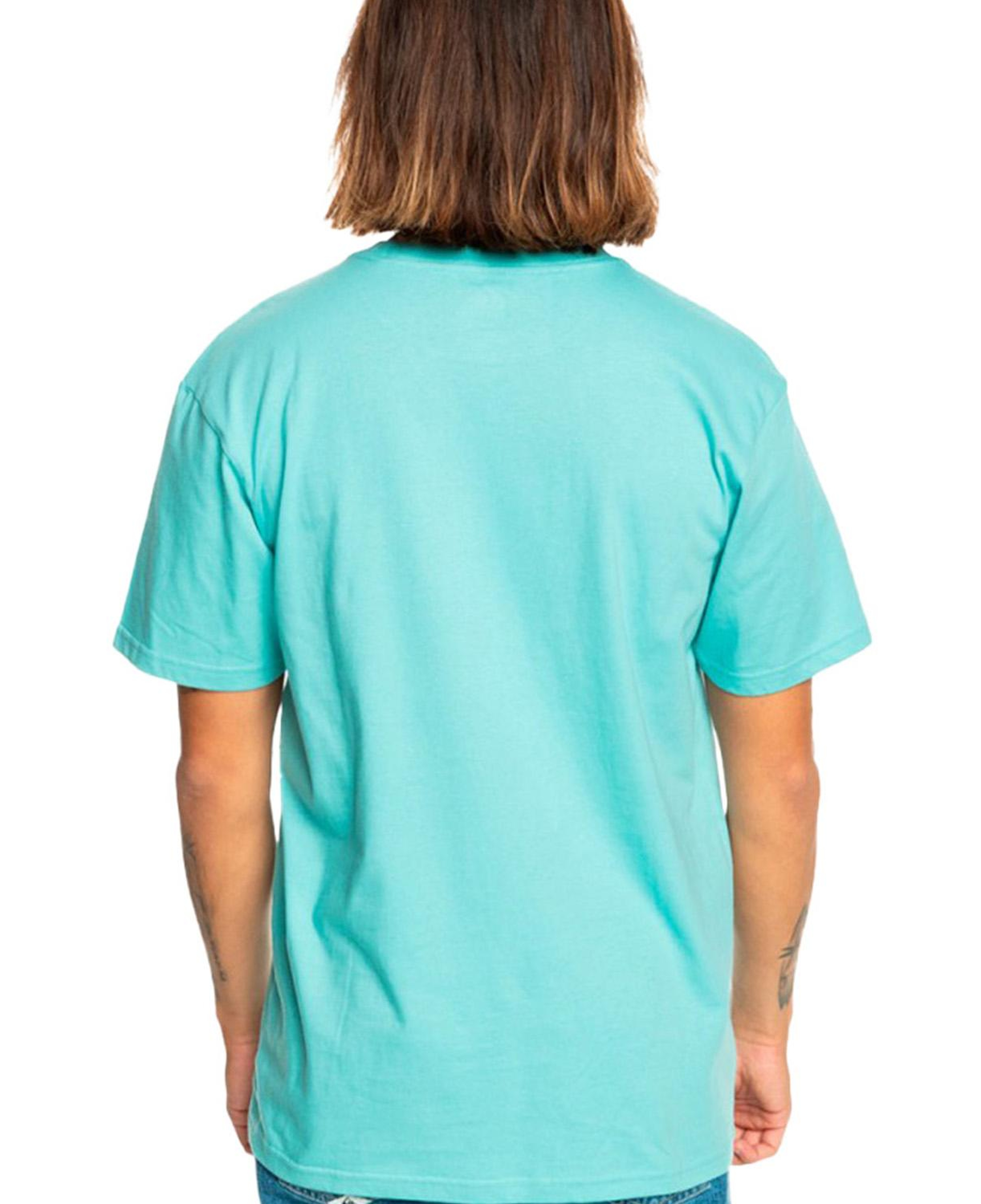 Quiksilver Floating Around Erkek Mavi Tişört