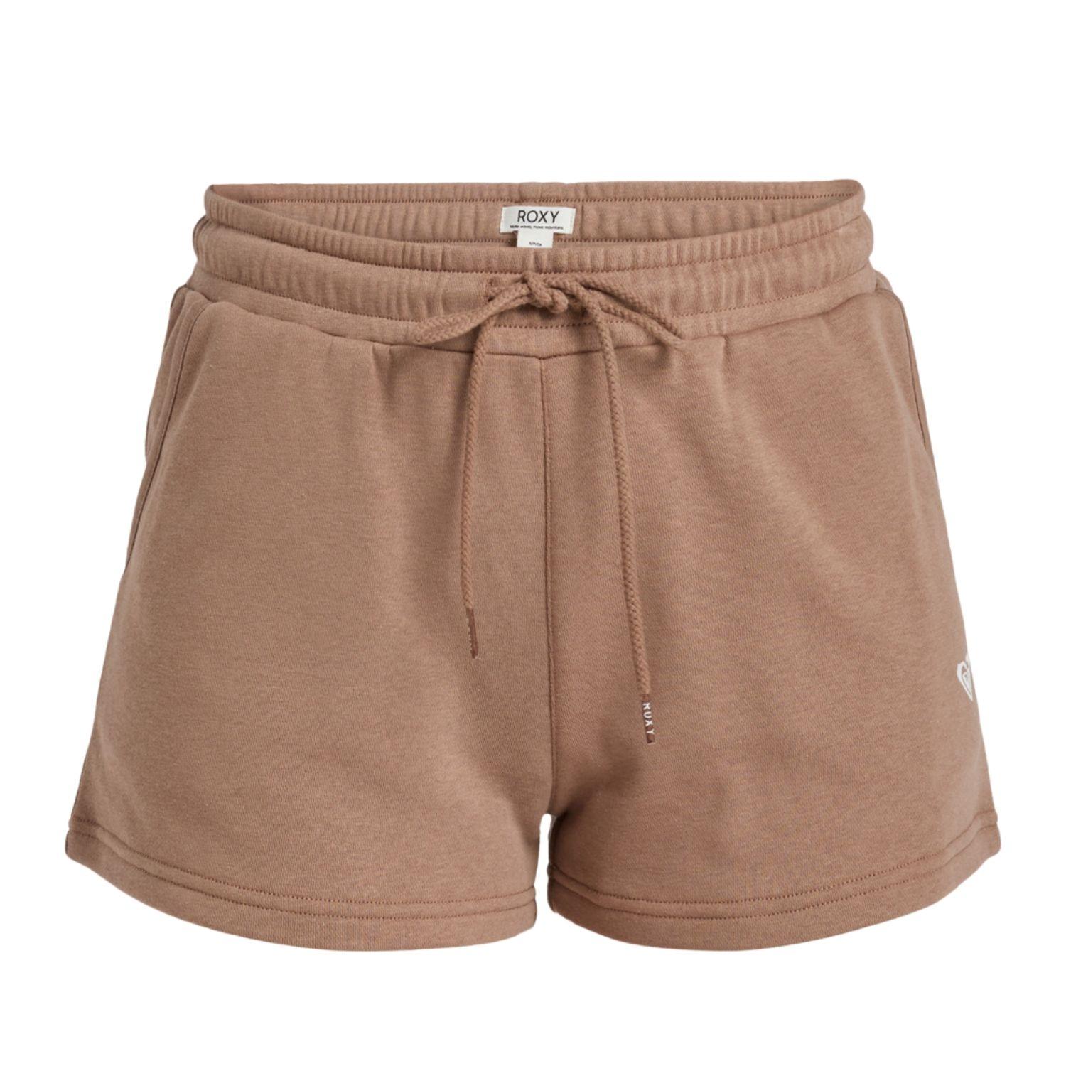 Roxy Surf Stoked Short Terry Kadın Kahverengi Şort