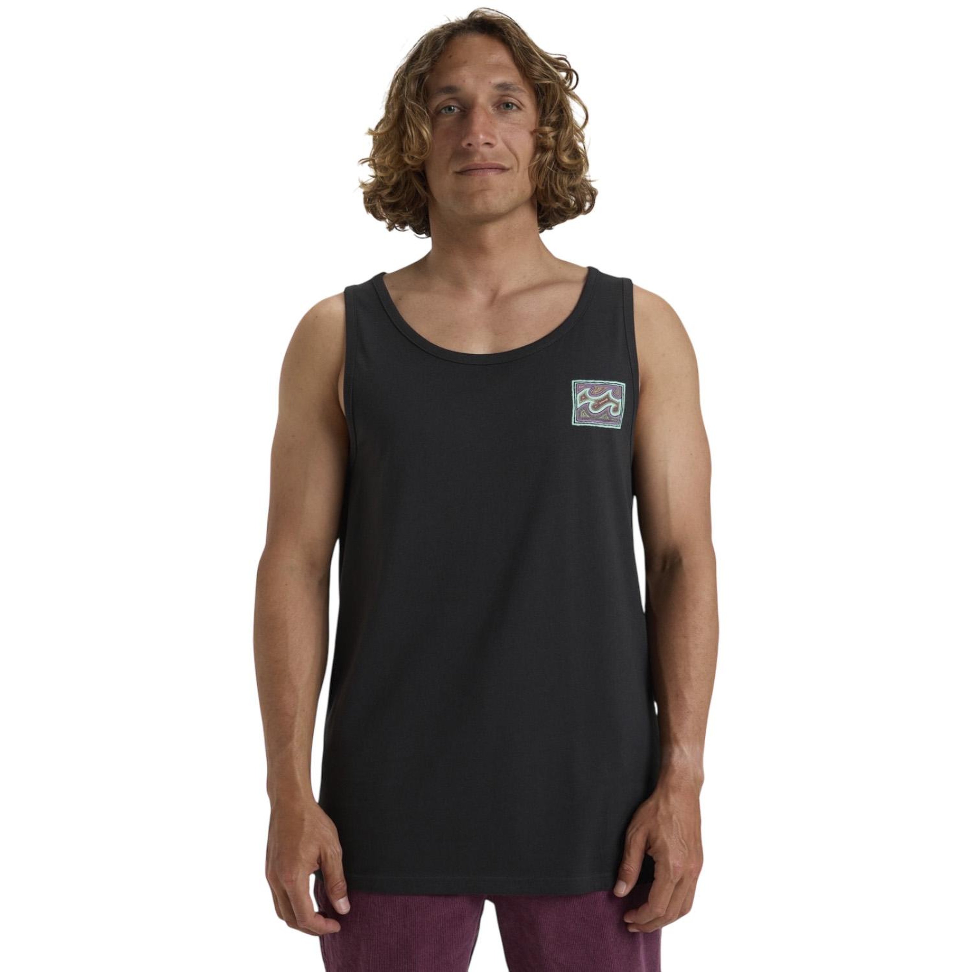 Billabong Crayon Wave Tk Erkek Siyah Tişört