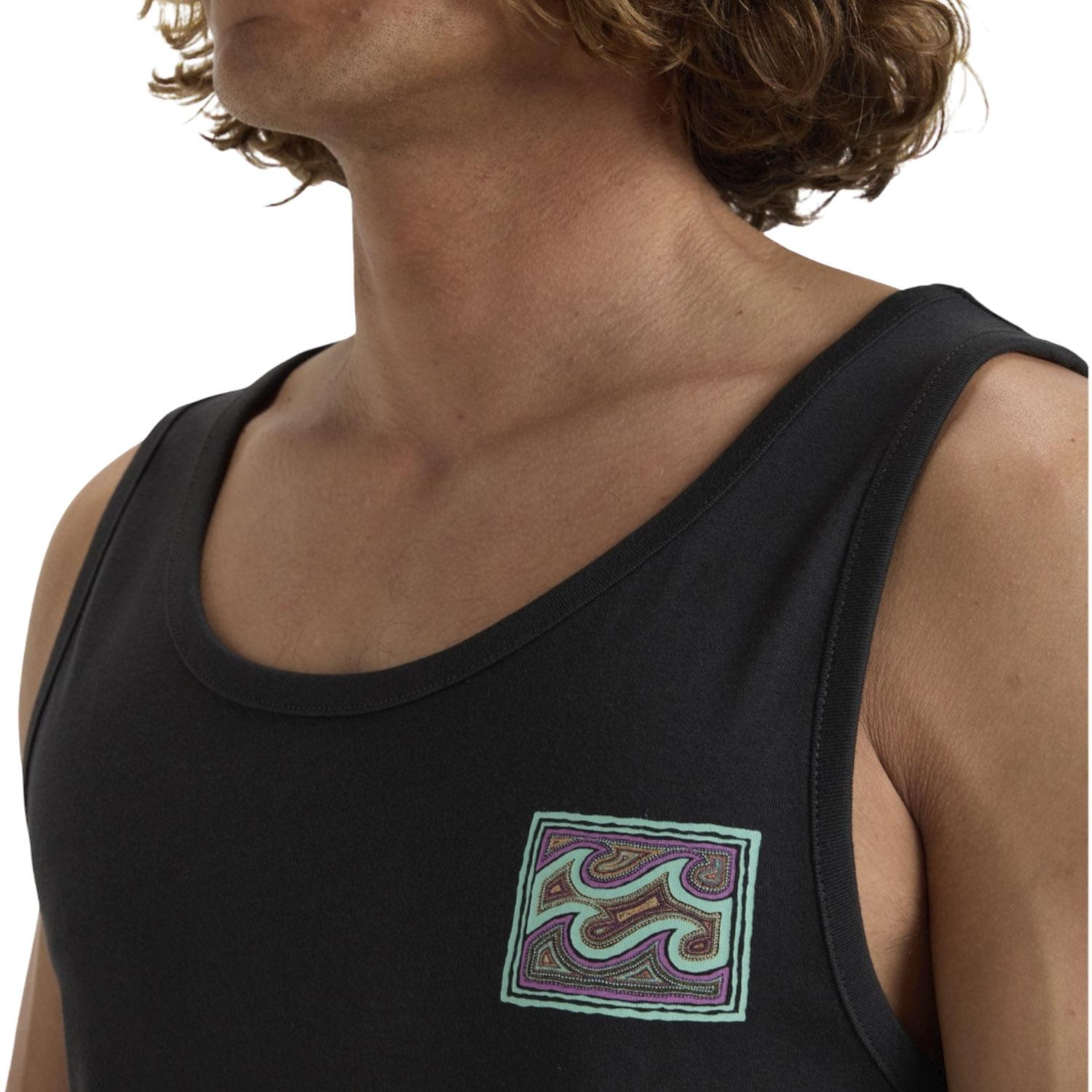 Billabong Crayon Wave Tk Erkek Siyah Tişört