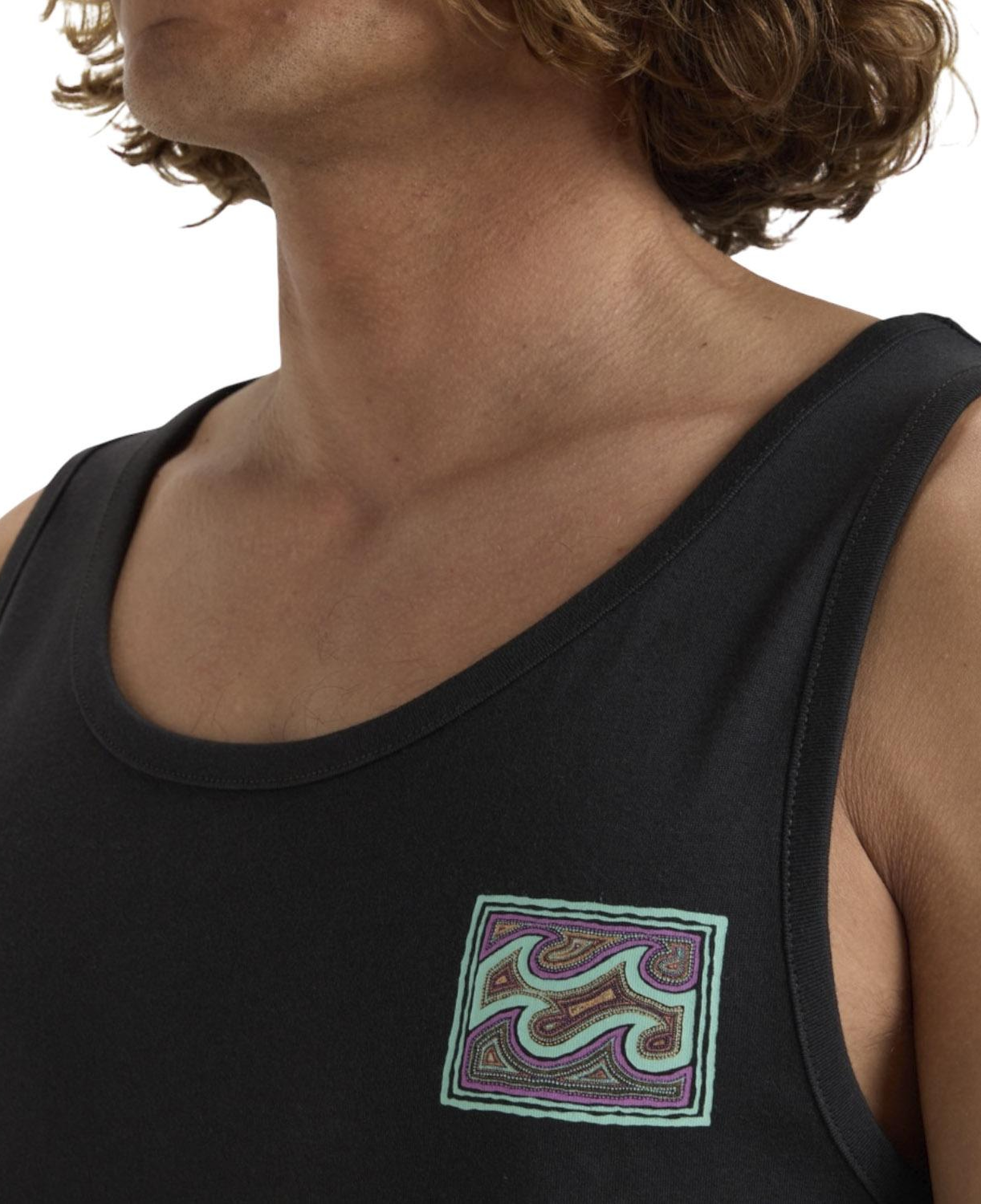 Billabong Crayon Wave Tk Erkek Siyah Tişört