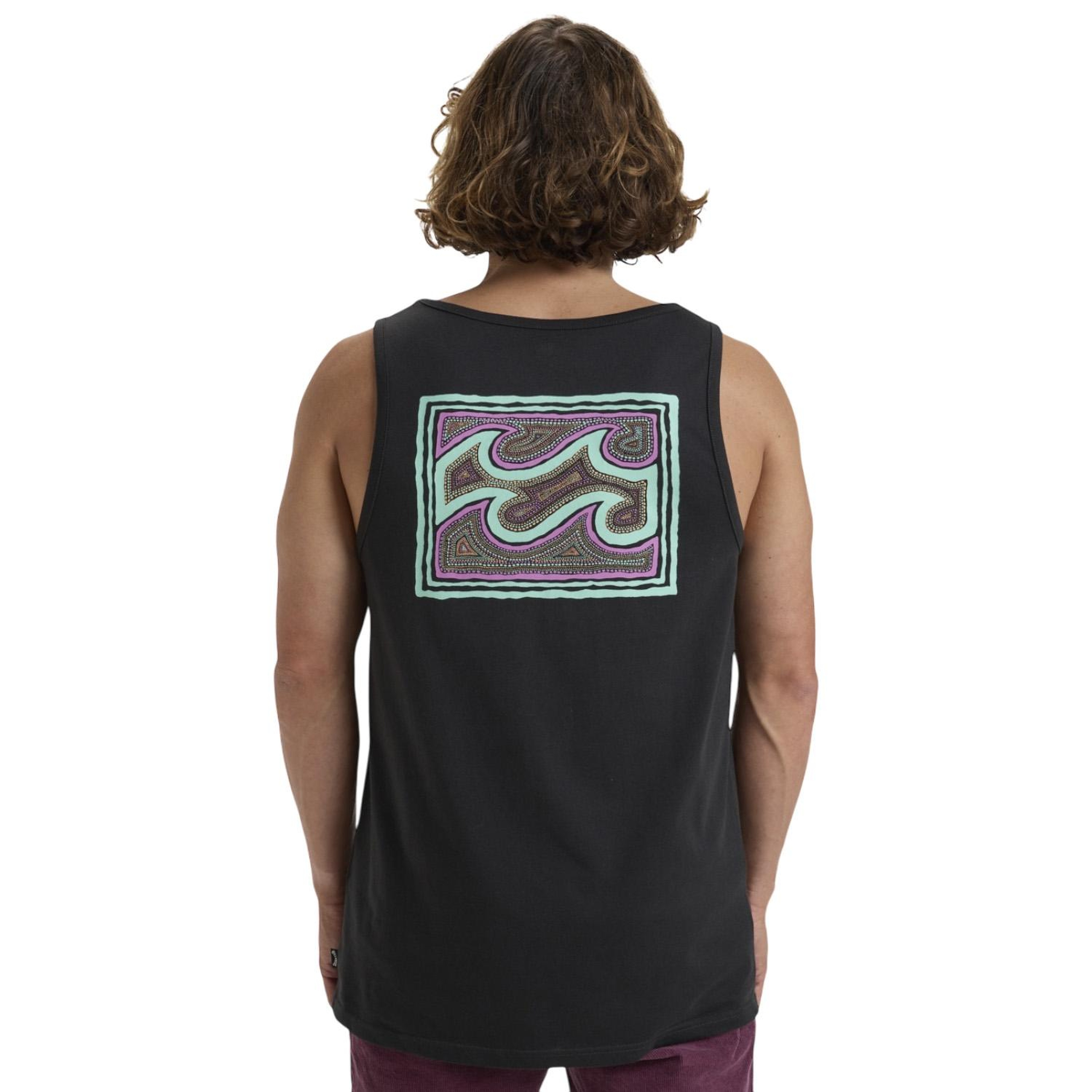 Billabong Crayon Wave Tk Erkek Siyah Tişört