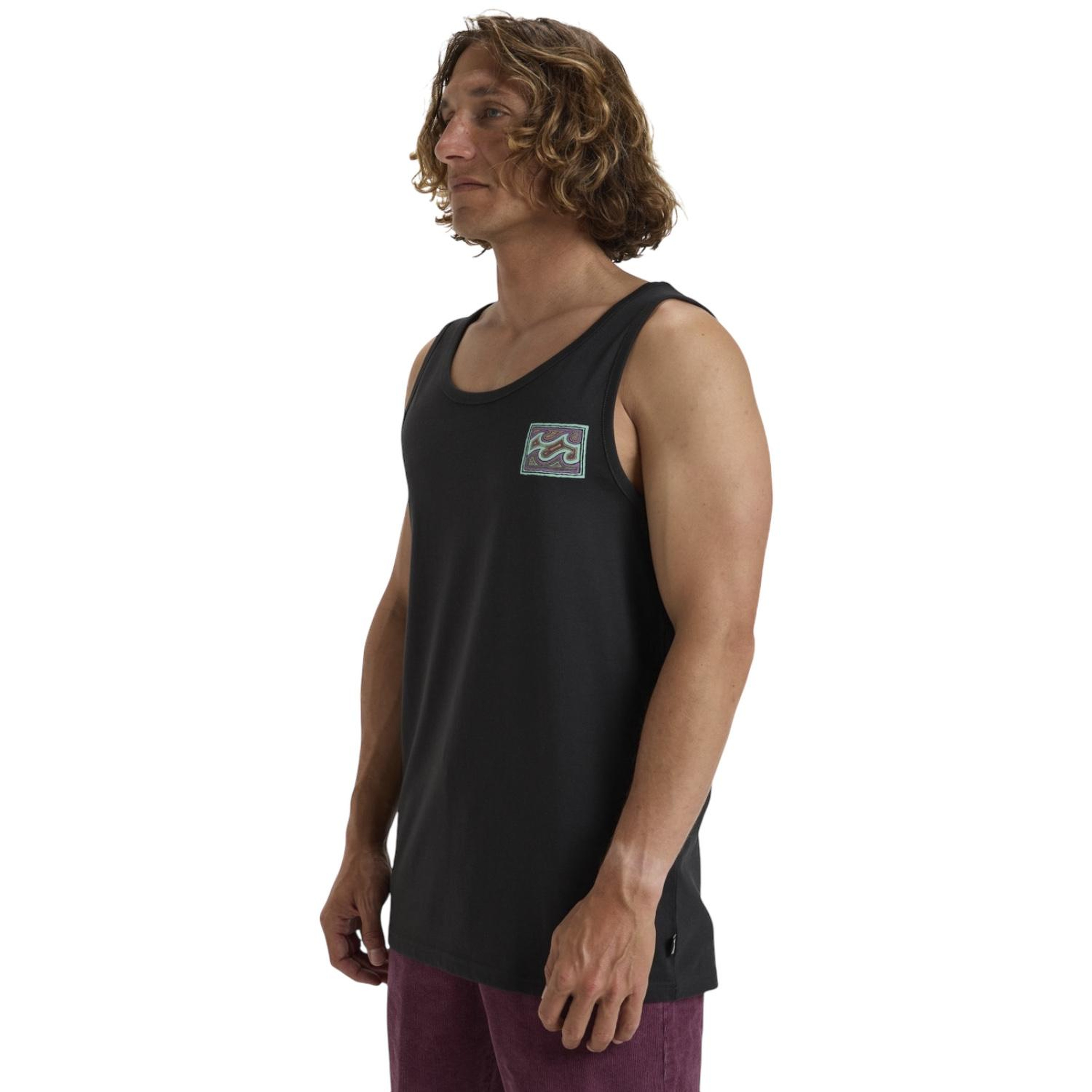 Billabong Crayon Wave Tk Erkek Siyah Tişört