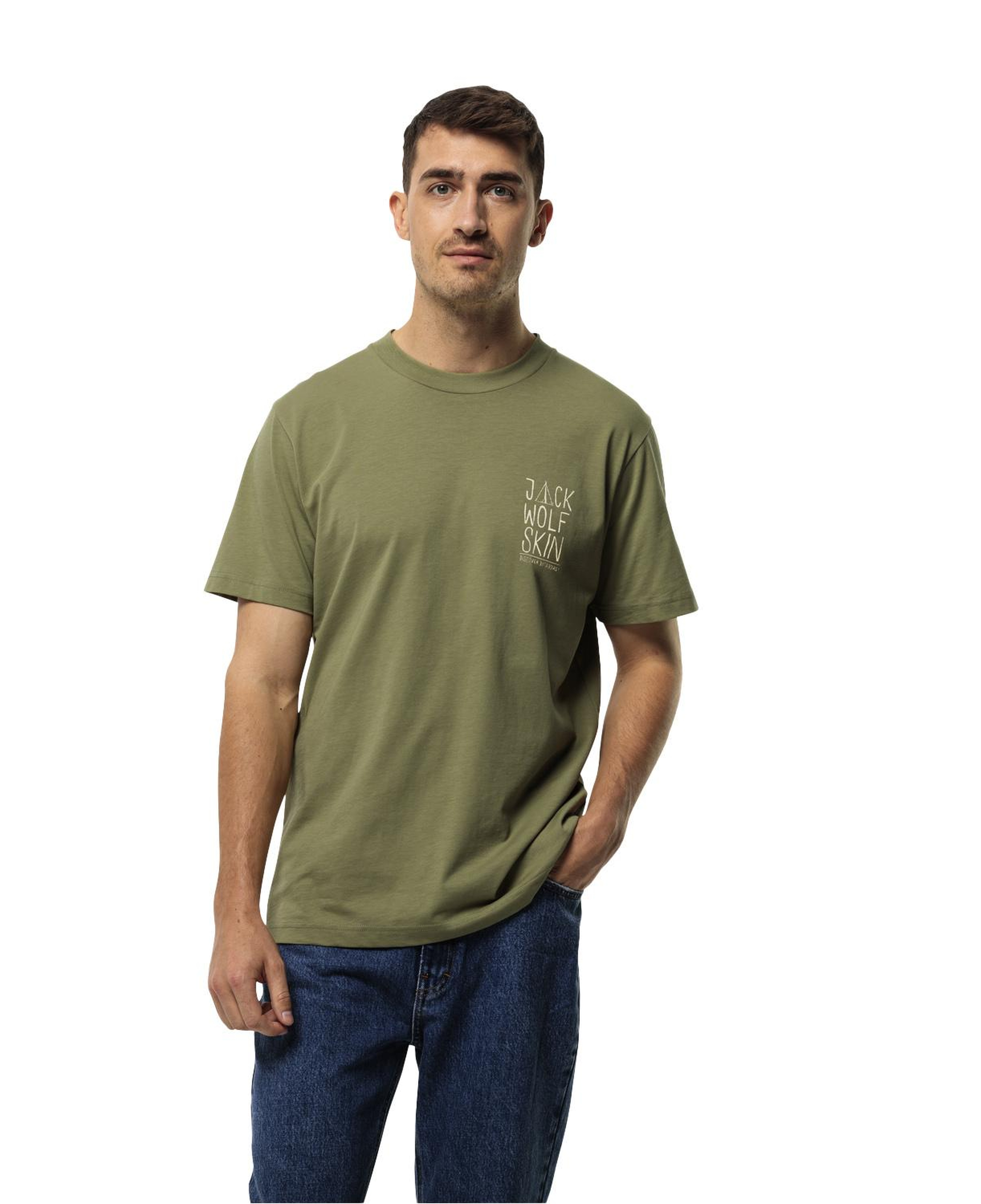 Jack Wolfskin Jack Tent T Erkek Tişört